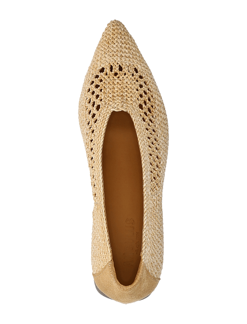 ANGULUS - Pump - pumps - 3611/2740 corn raffia/camel - 3
