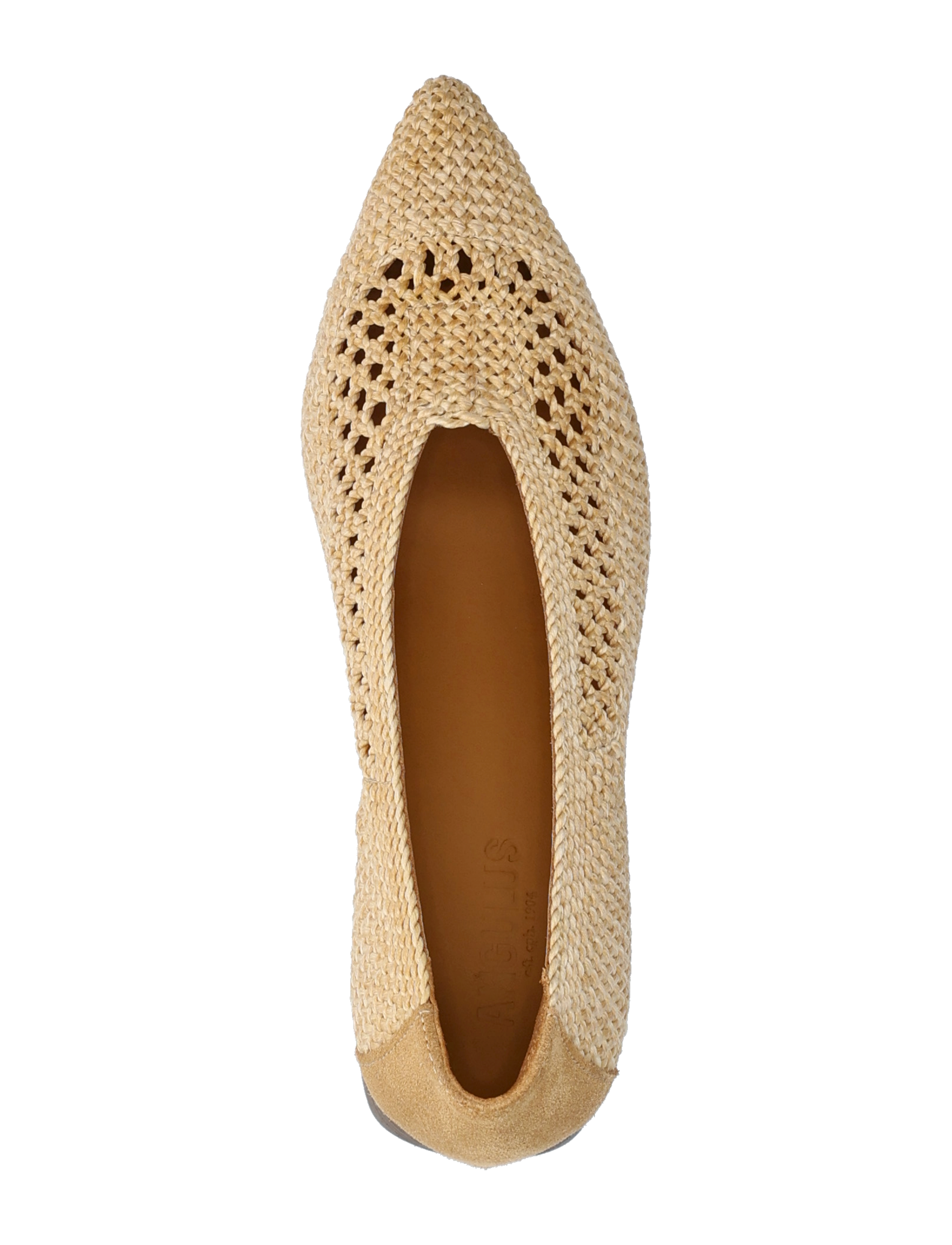 ANGULUS - Pump - 3611/2740 corn raffia/camel - 3