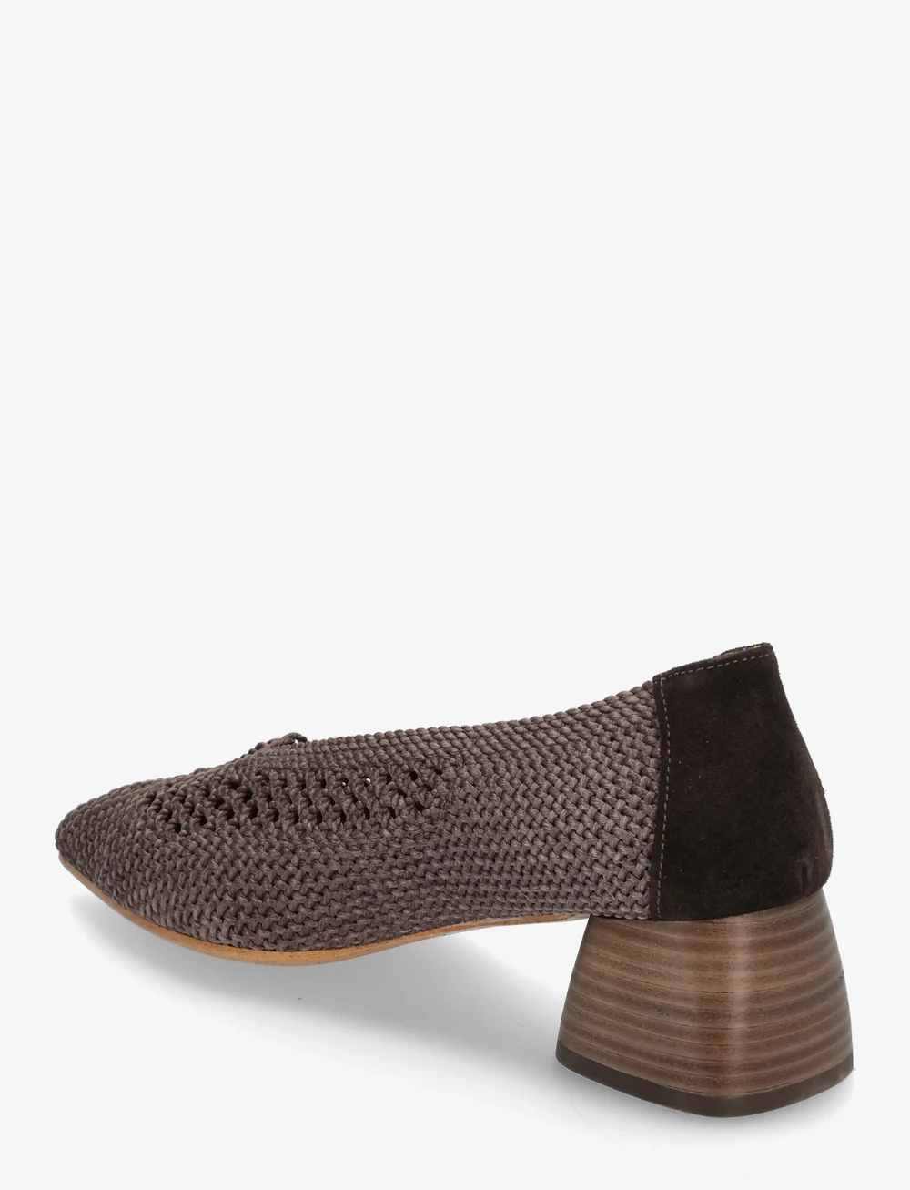 ANGULUS - Pump - pumps - 3623/2193 dark brown braid/dar - 2