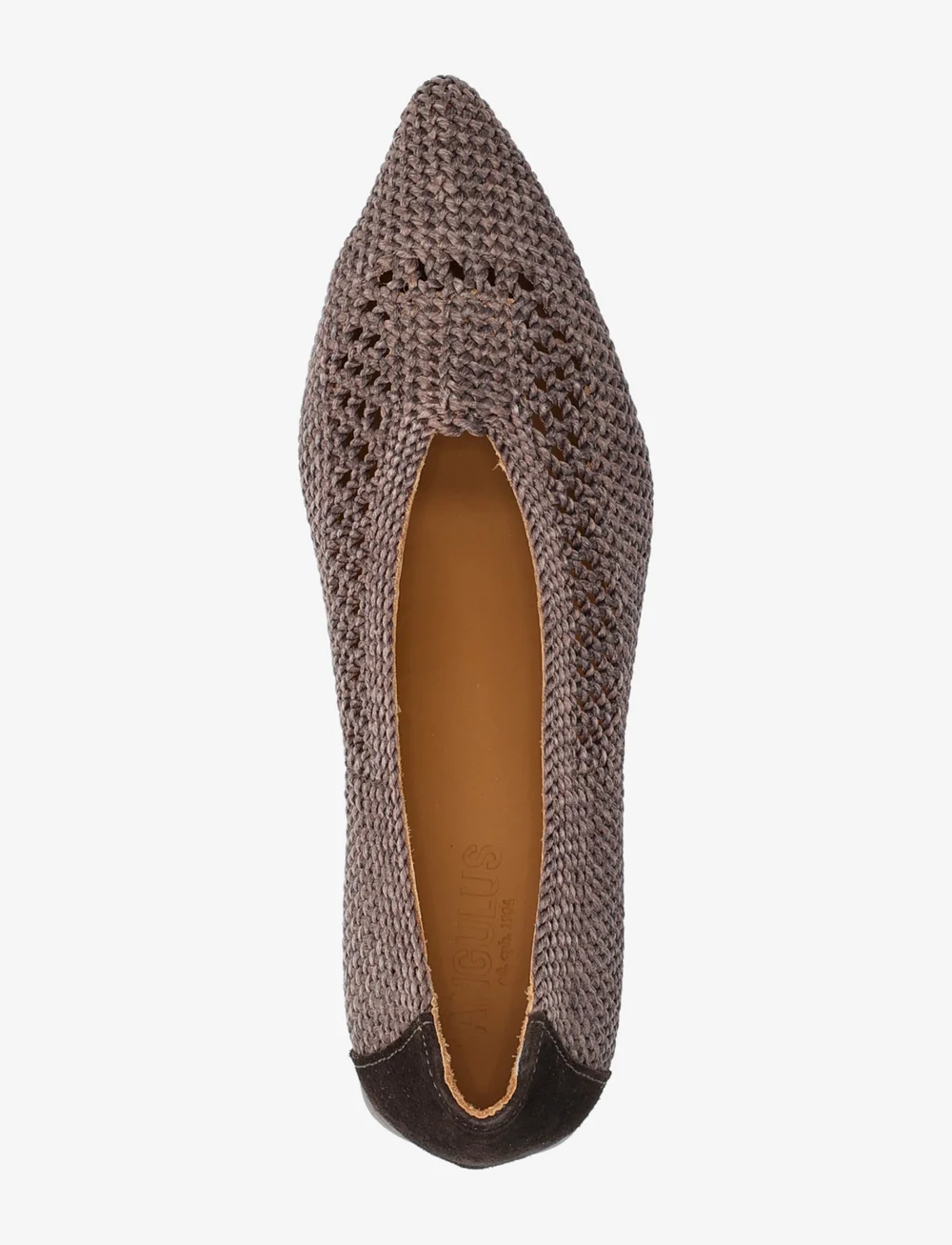 ANGULUS - Pump - pumps - 3623/2193 dark brown braid/dar - 3