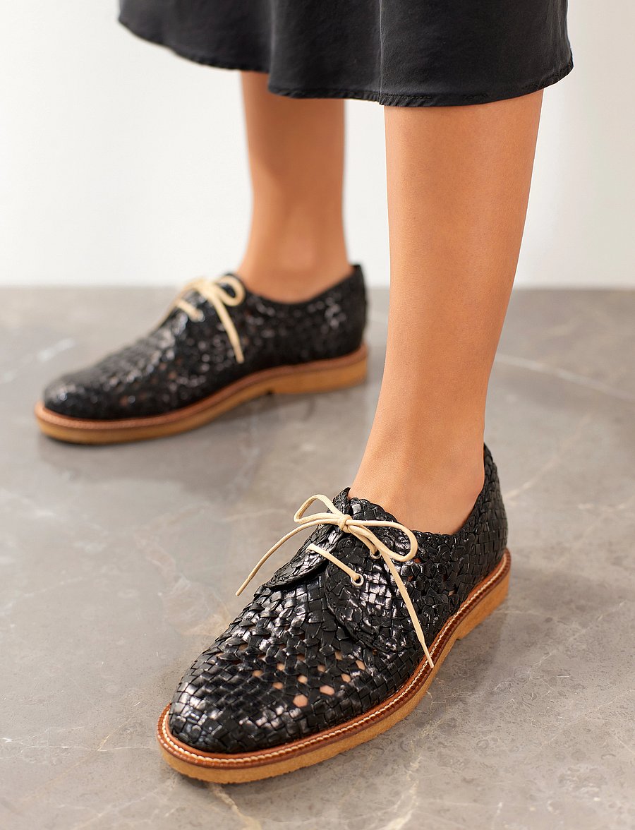 ANGULUS - Shoes - flat - with lace - modetrends - 2072 black - 0