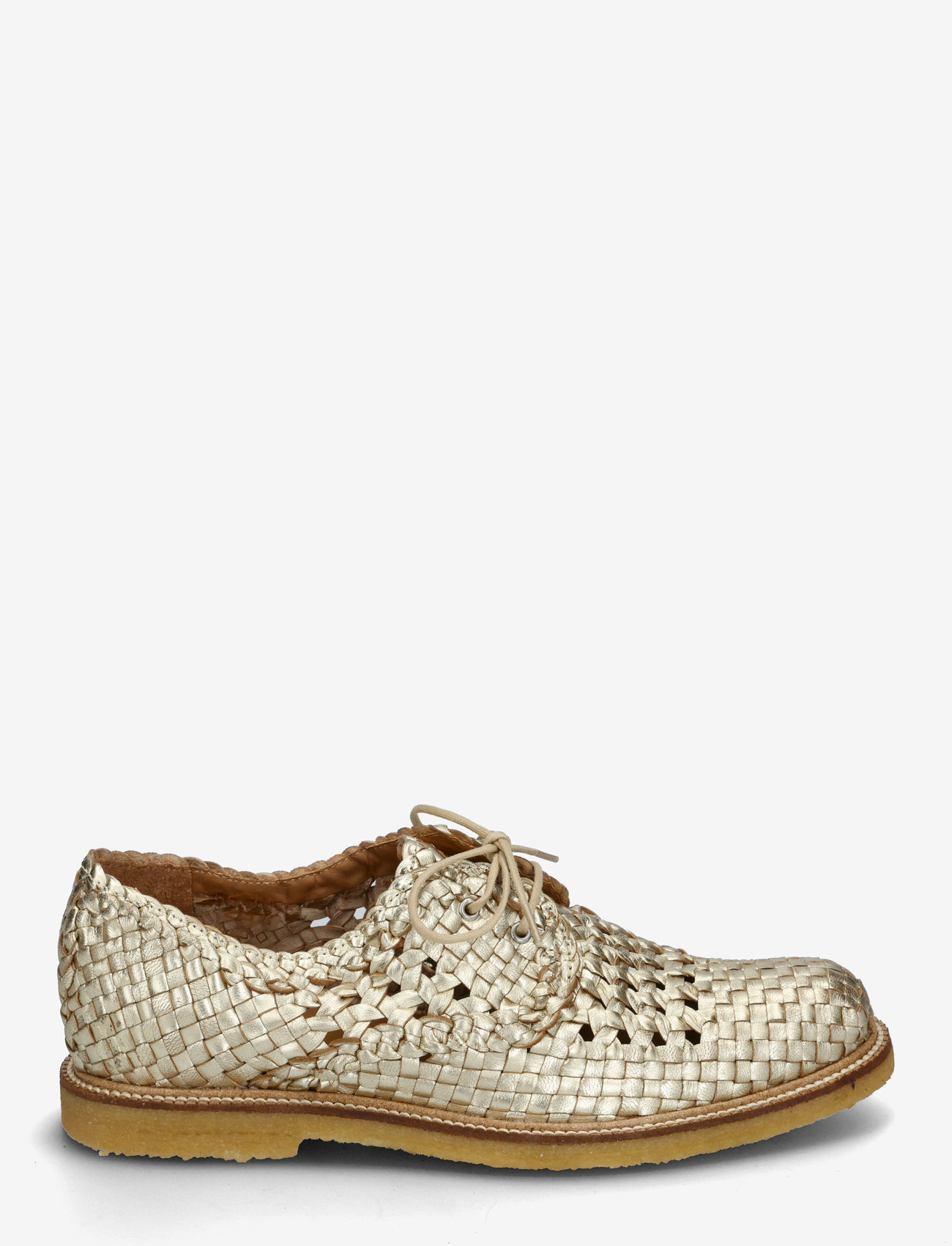 ANGULUS - Shoes - flat - with lace - snøresko - 3612 gold braid - 1