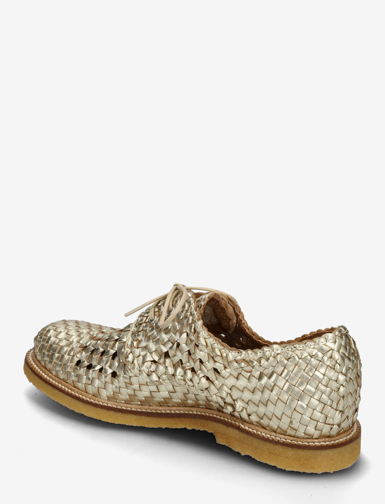 ANGULUS - Shoes - flat - with lace - snøresko - 3612 gold braid - 2