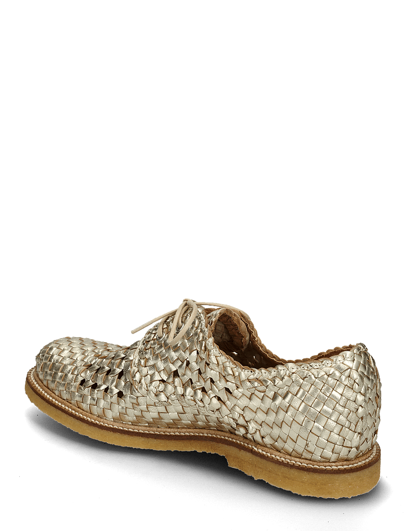 ANGULUS - Shoes - flat - with lace - fashion trends - 3612 gold braid - 2