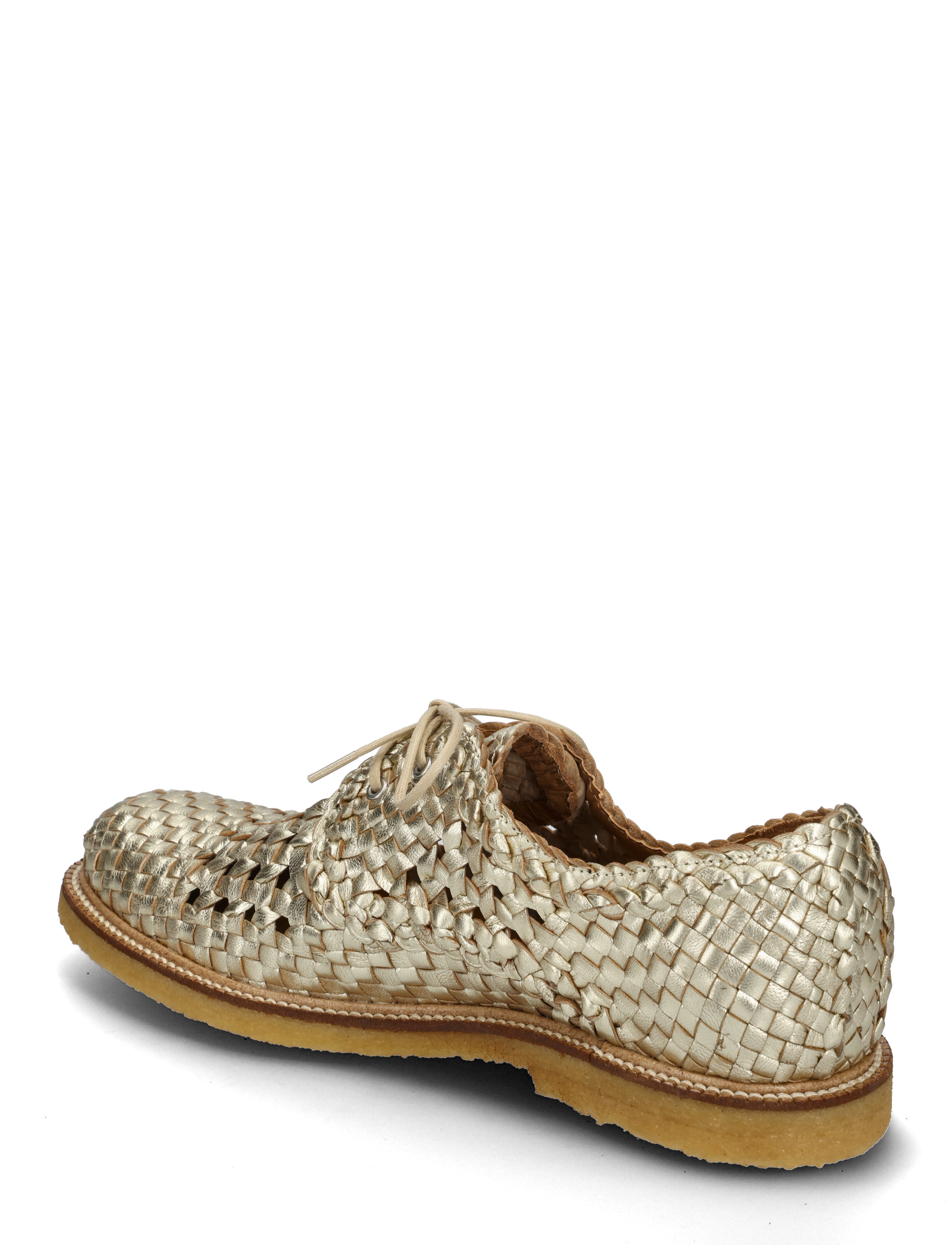 ANGULUS - Shoes - flat - with lace - fashion trends - 3612 gold braid - 2