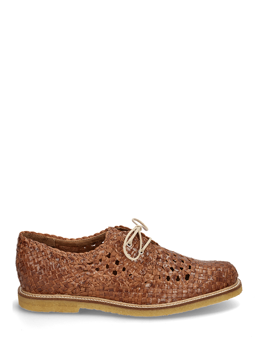ANGULUS - Shoes - flat - with lace - modetrender - 3614 tan braid - 1