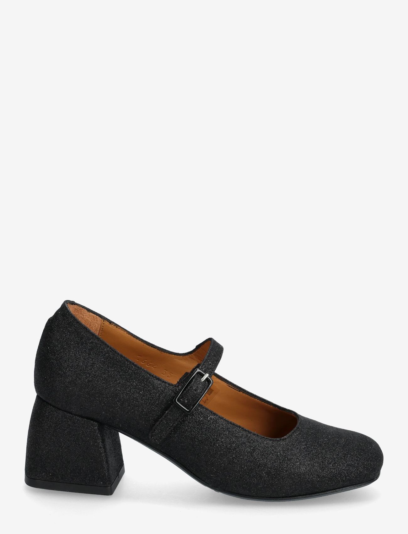 ANGULUS - Shoes - heel - with buckle - særlige begivenheder - 3605 black fine glitter - 1
