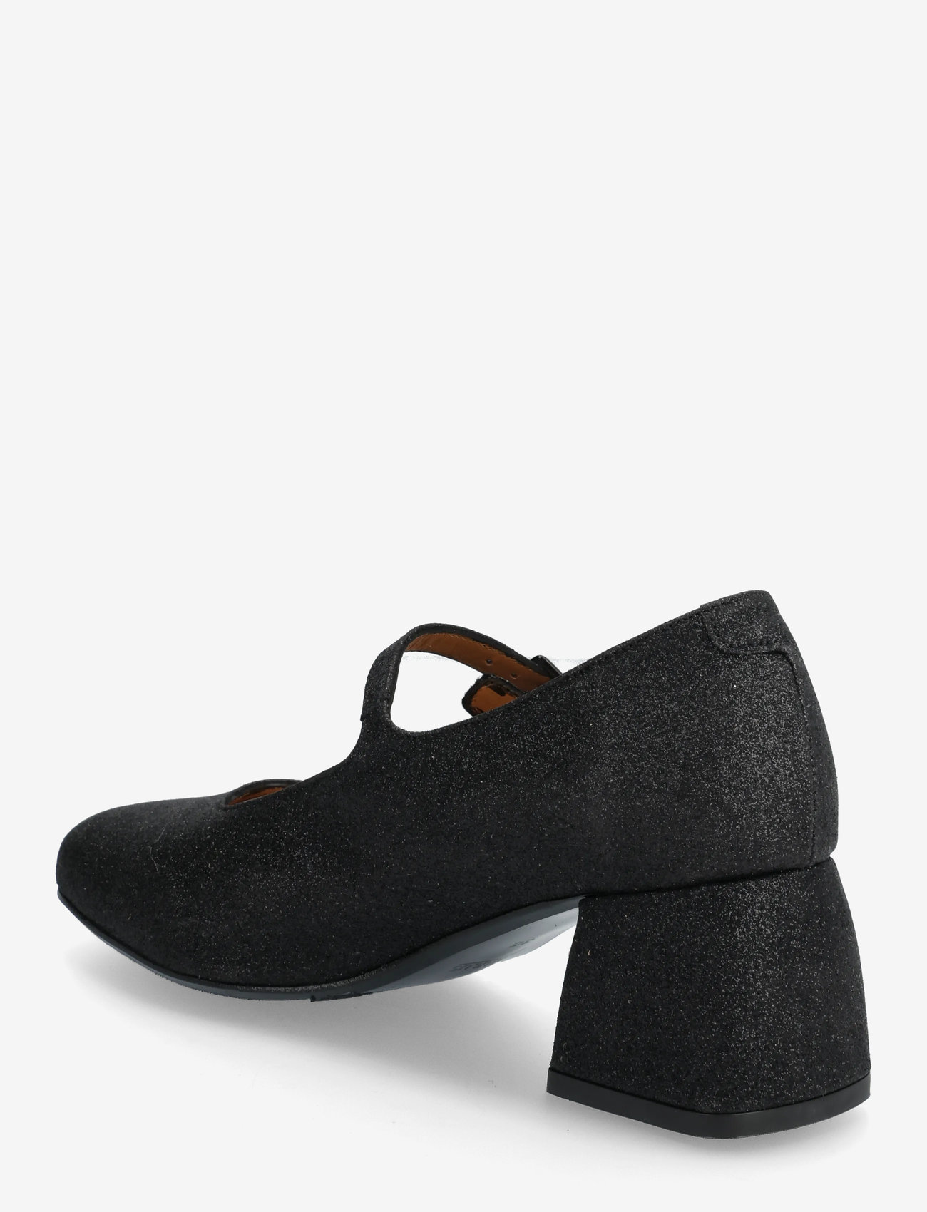 ANGULUS - Shoes - heel - with buckle - særlige begivenheder - 3605 black fine glitter - 2