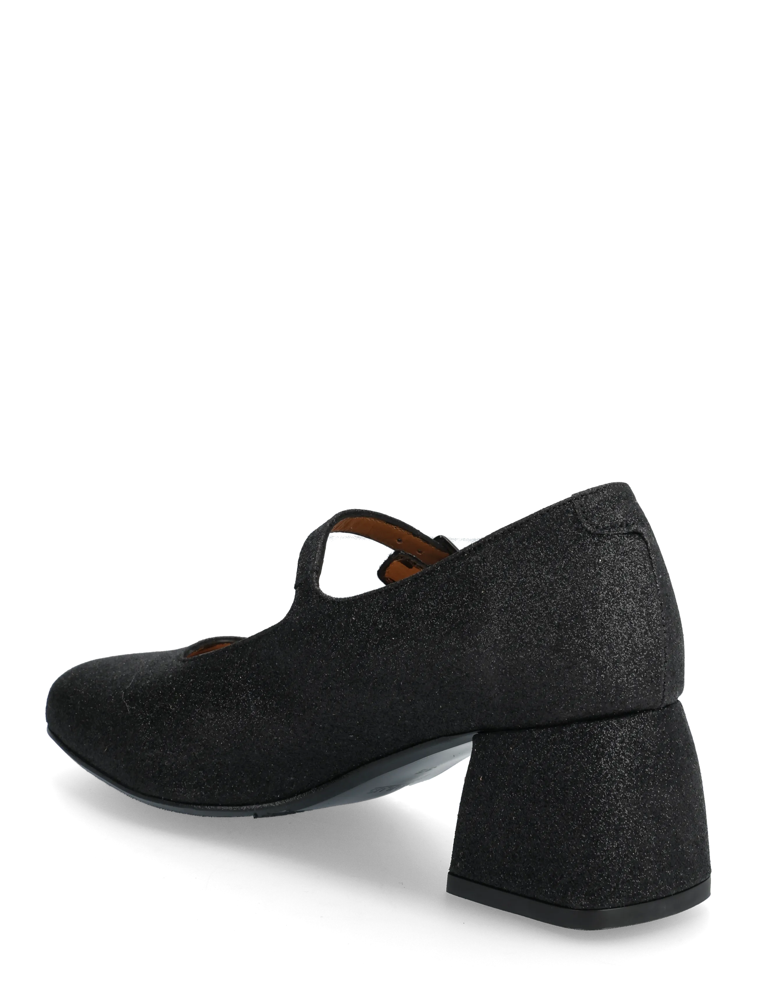 ANGULUS - Shoes - heel - with buckle - særlige begivenheder - 3605 black fine glitter - 2