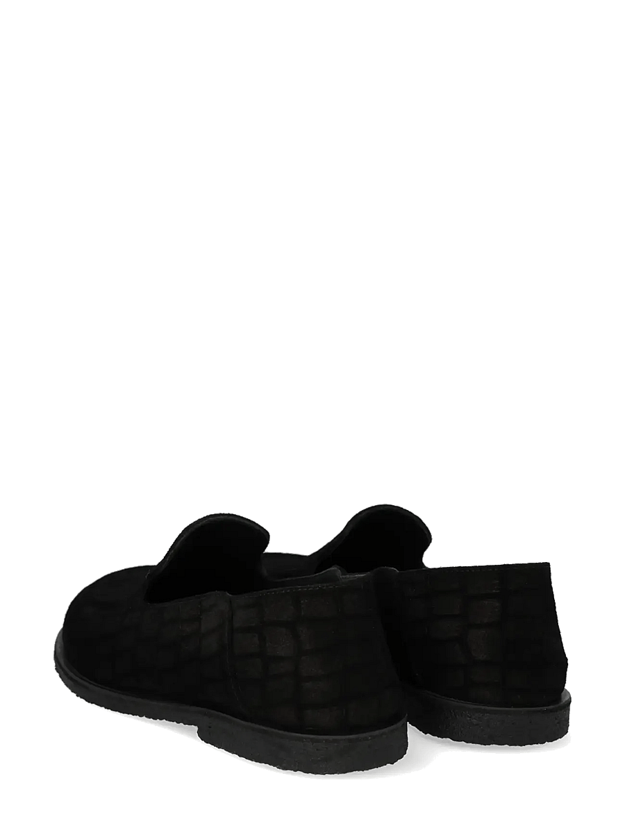 ANGULUS - Loafer - modetrends - 4721 black croco suede - 2