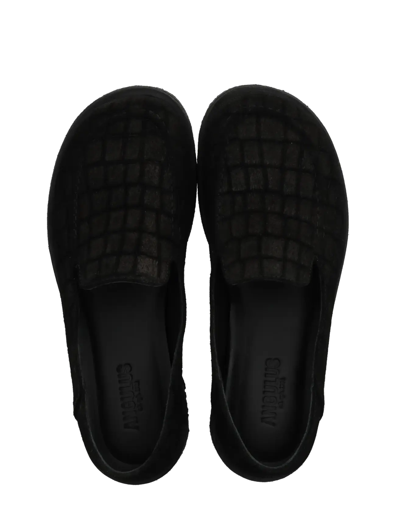 ANGULUS - Loafer - modetrends - 4721 black croco suede - 3
