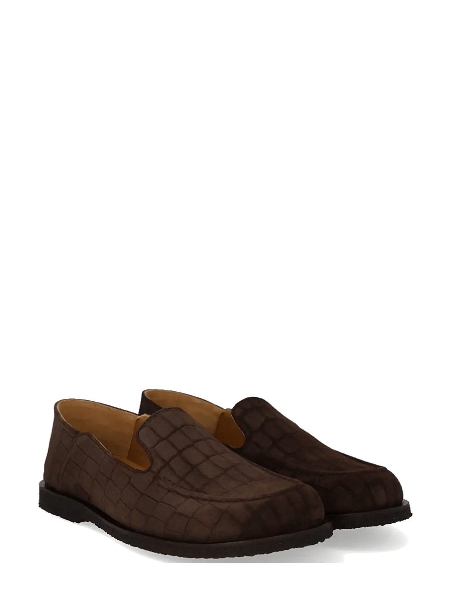 ANGULUS - Loafer - modetrender - 4640 dark brown croco - 0
