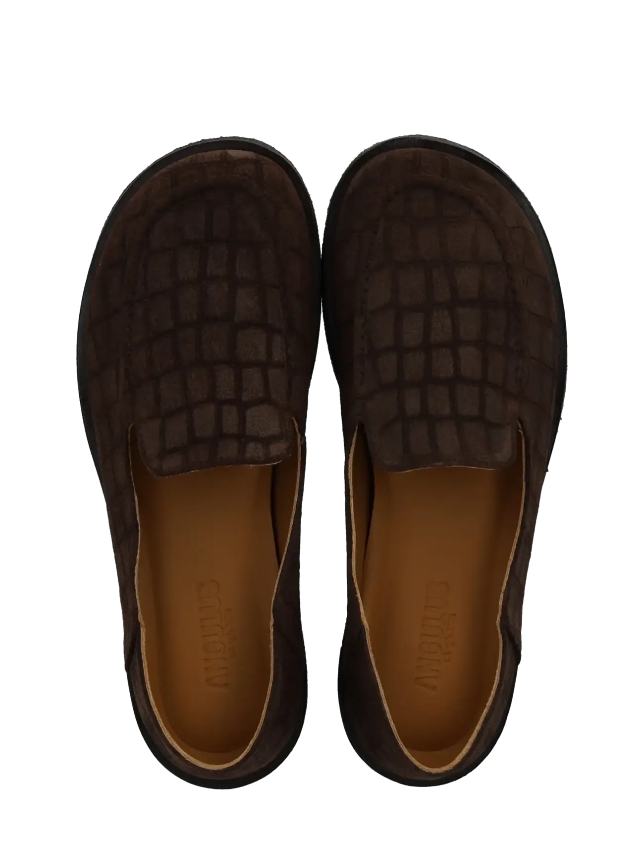 ANGULUS - Loafer - modetrender - 4640 dark brown croco - 3