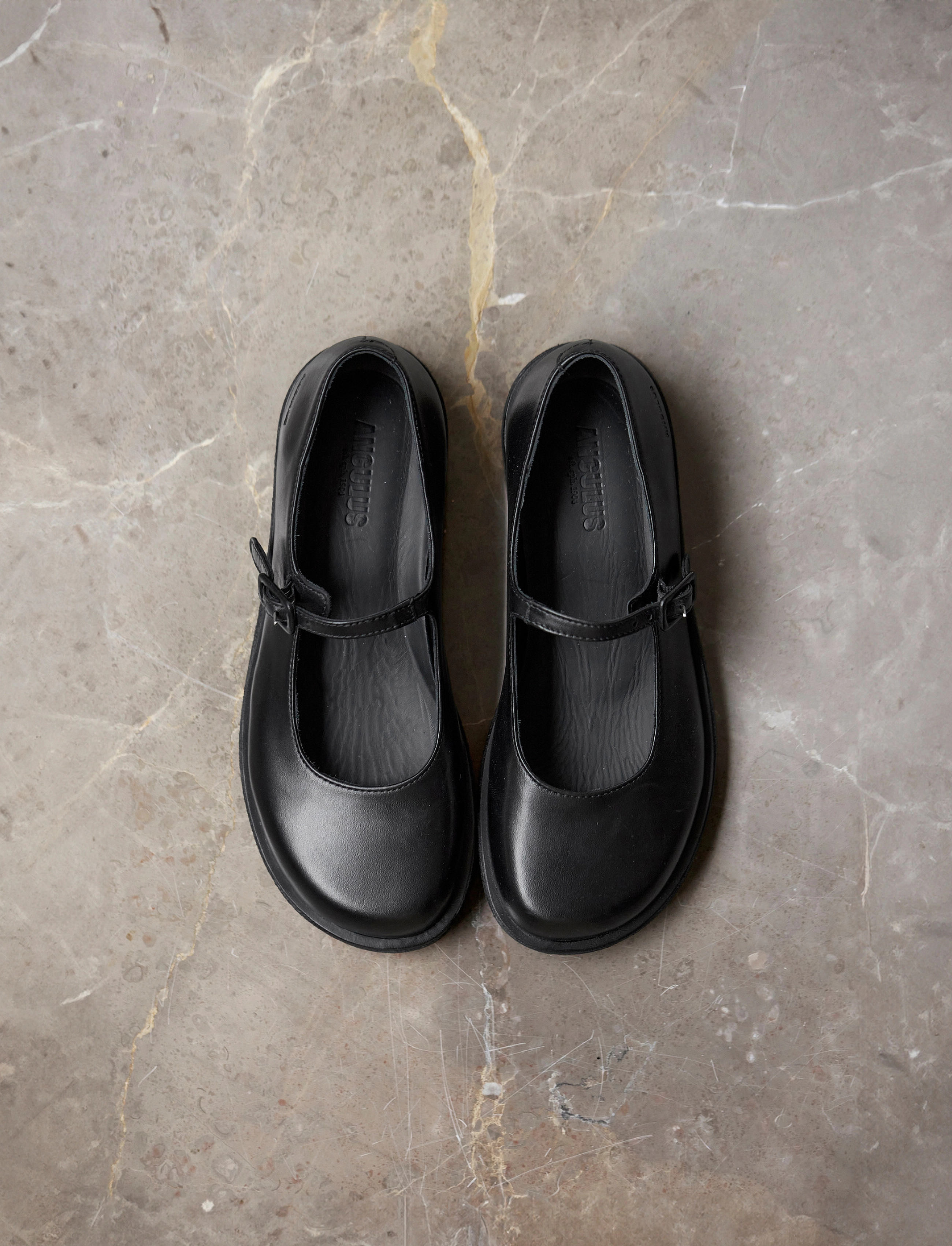 ANGULUS Ballerina, 37, Black, Sko > Ballerinaer, Dame