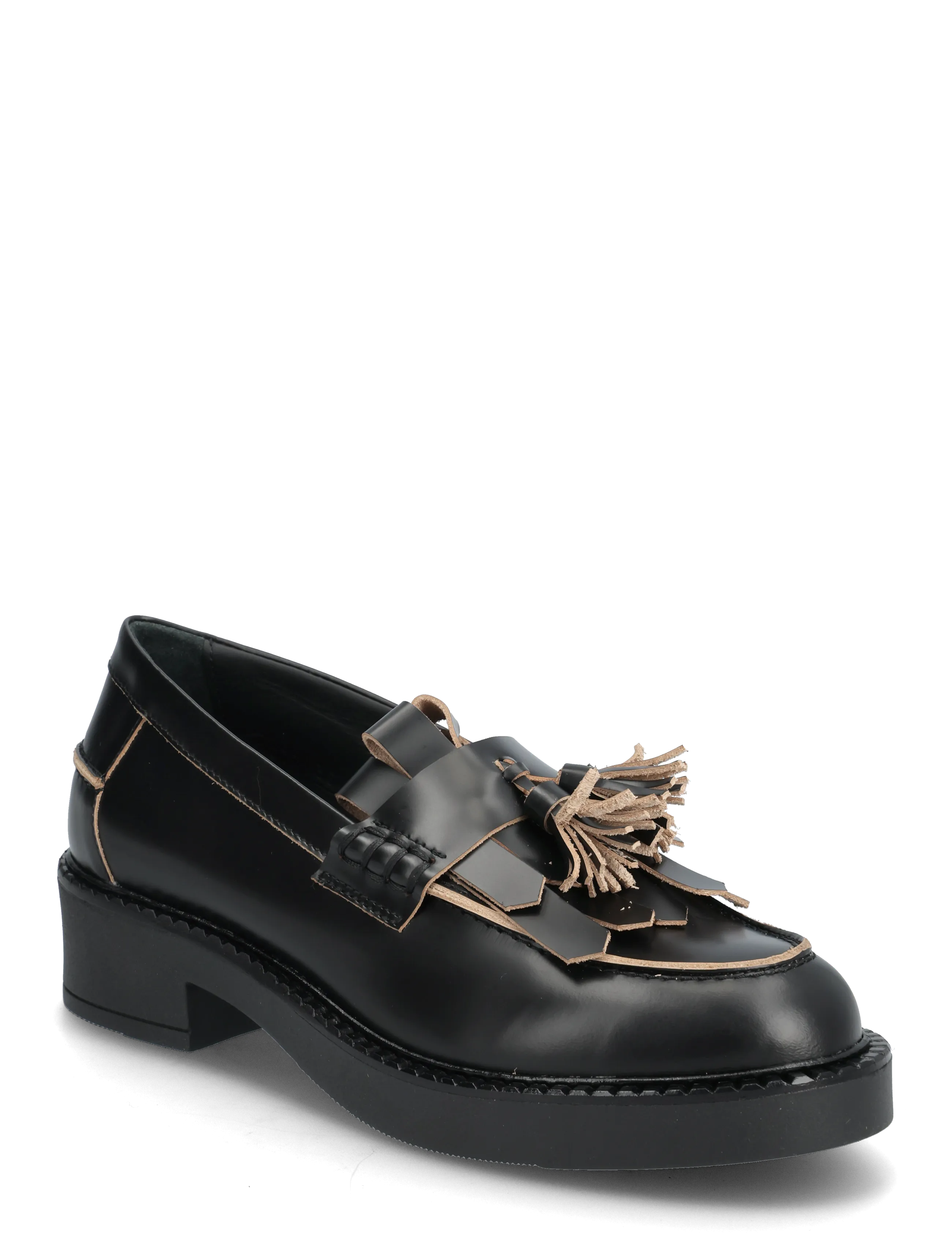 ANGULUS Loafer, 39, Schuhe, Schwarz - Flat Loafers, Frauen