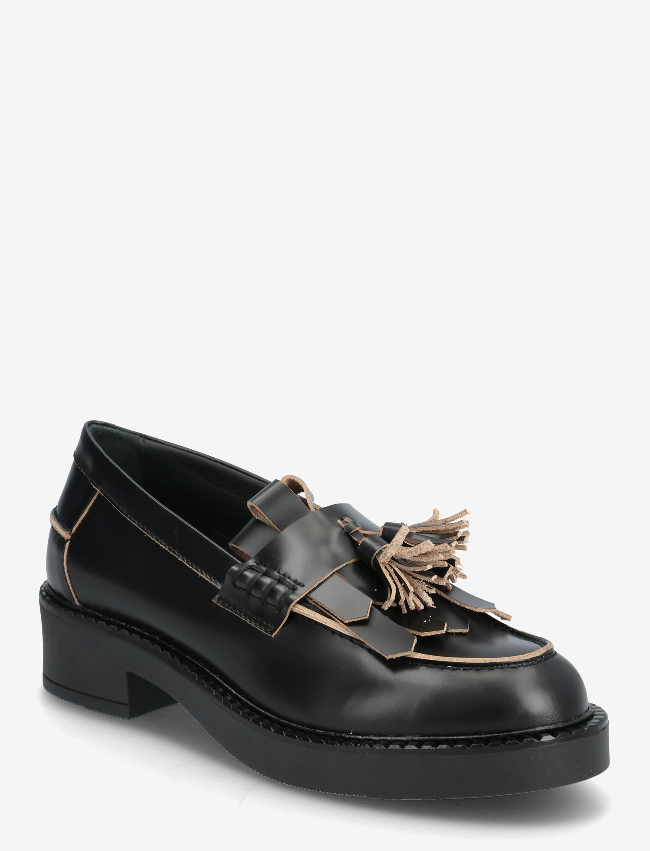 ANGULUS - Loafer - birthday gifts - 2968 black/light brown backsid - 0