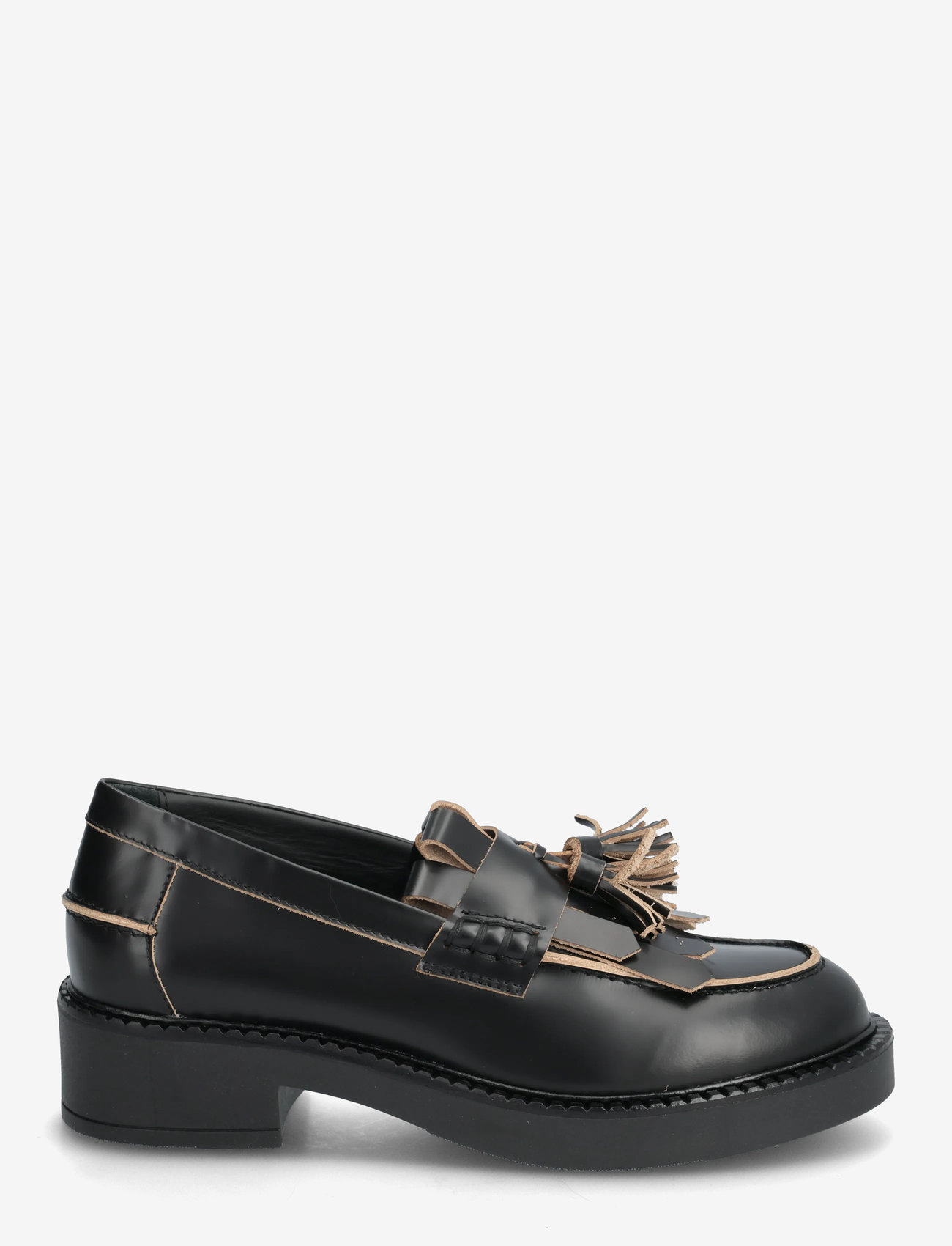 ANGULUS - Loafer - birthday gifts - 2968 black/light brown backsid - 1