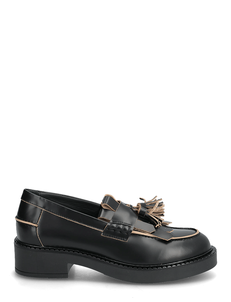 ANGULUS - Loafer - speciella tillfällen - 2968 black/light brown backsid - 1