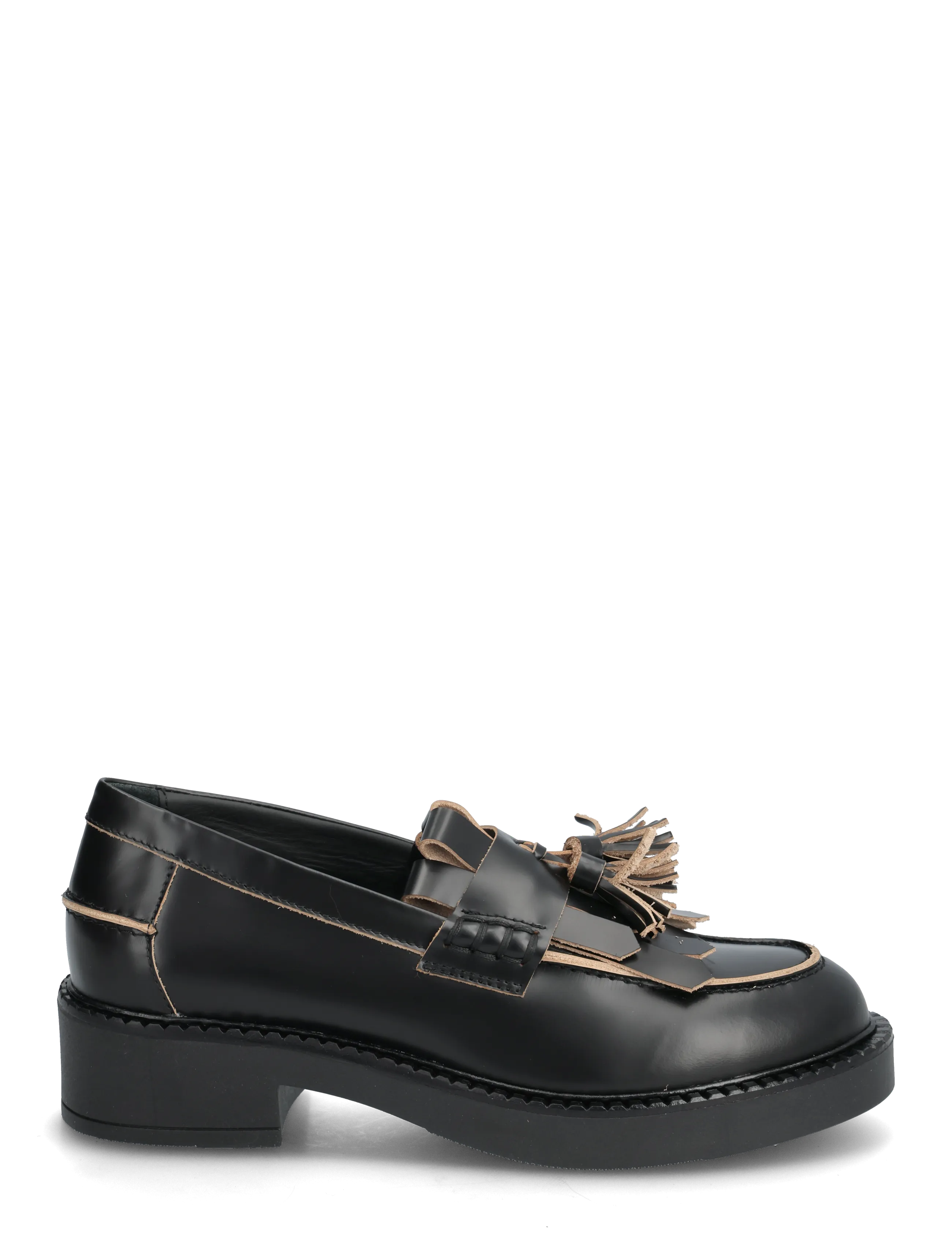 ANGULUS - Loafer - schuhe - 2968 black/light brown backsid - 1