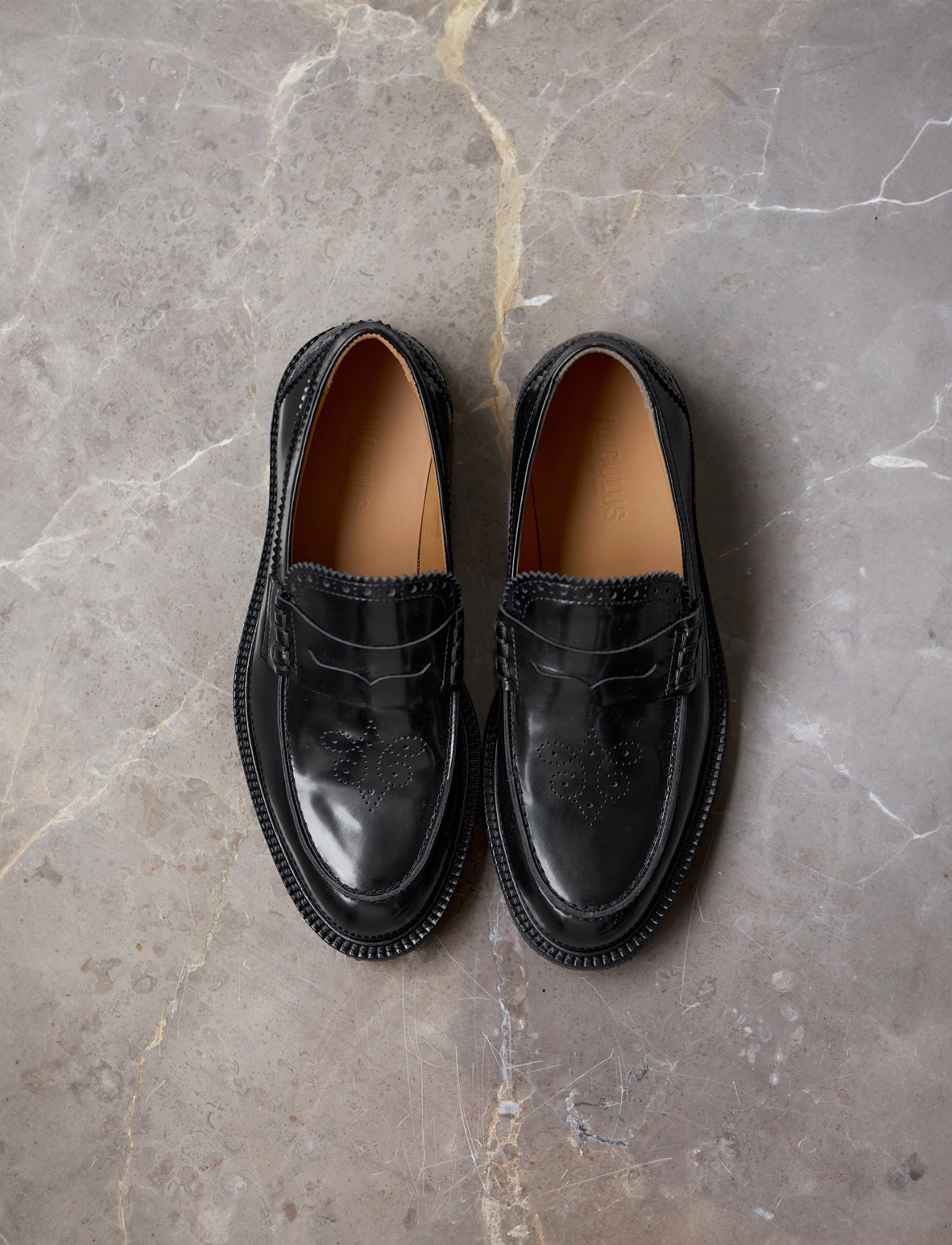 ANGULUS Loafer, Kvinder, Penny Loafer, Sort, Str: 36
