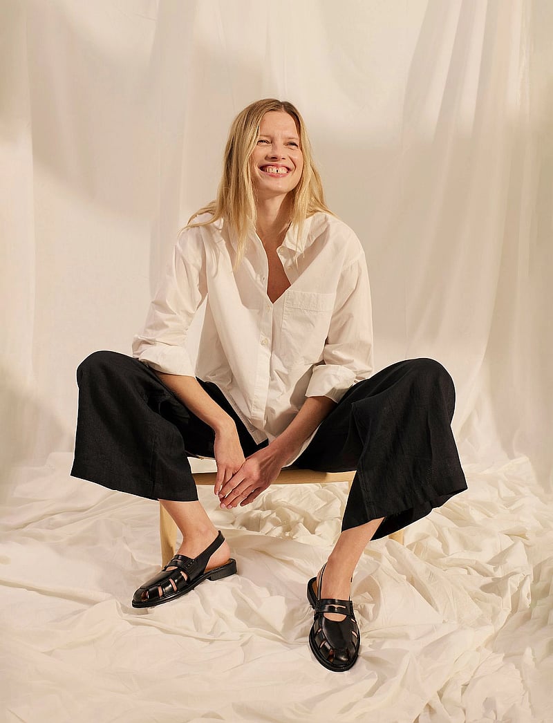 ANGULUS - Loafer - flade sandaler - 1835 black - 0