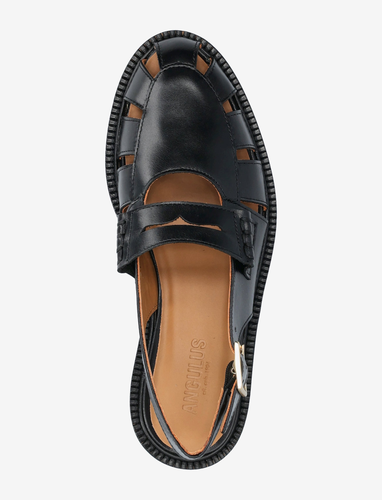 ANGULUS - Loafer - flade sandaler - 1835 black - 4