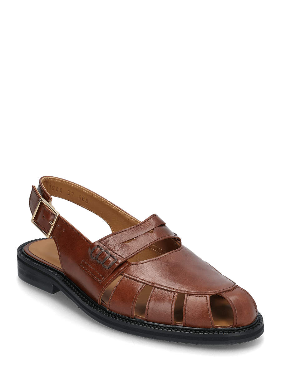 ANGULUS - Loafer - flade sandaler - 1837 brown - 1