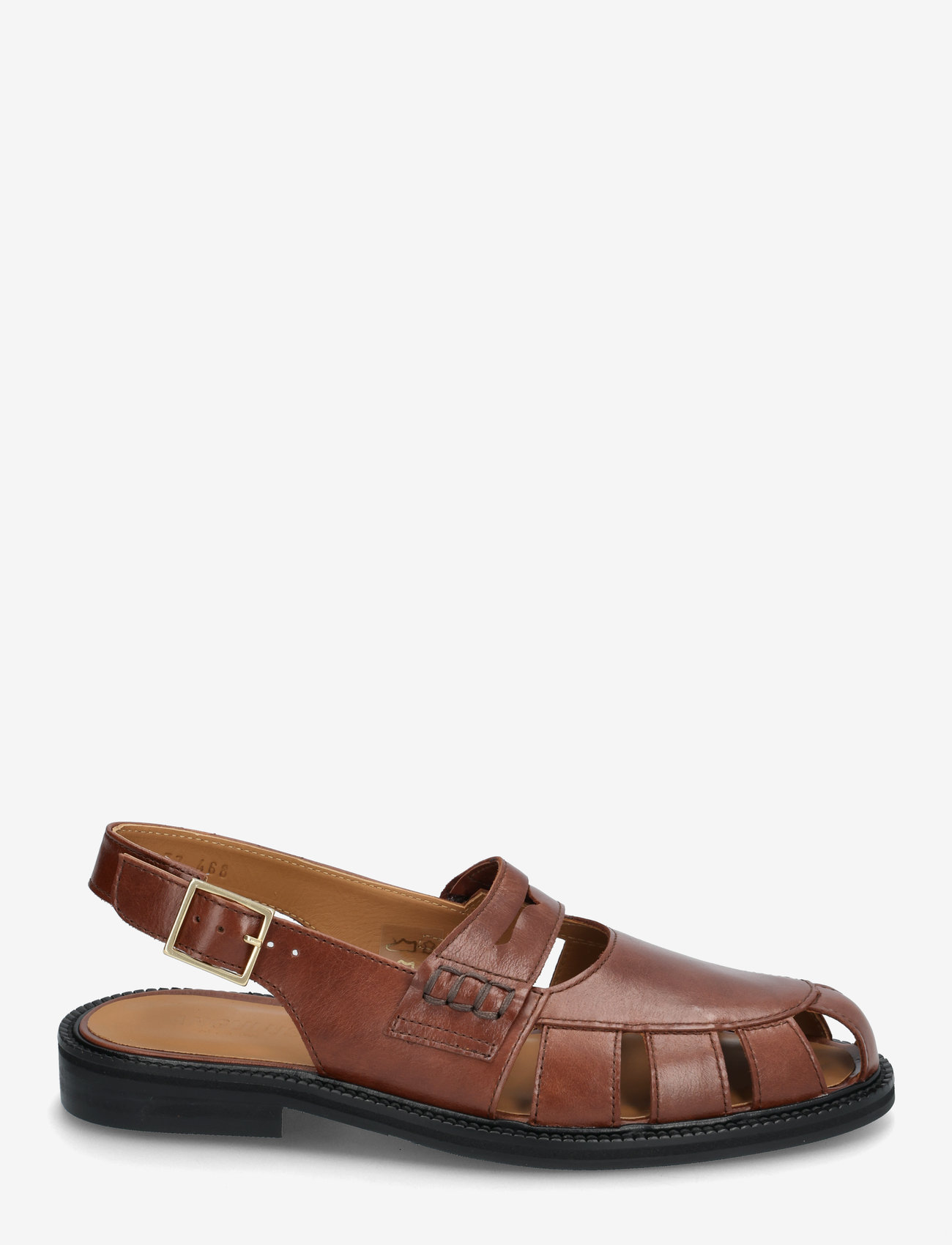 ANGULUS - Loafer - flache sandalen - 1837 brown - 2
