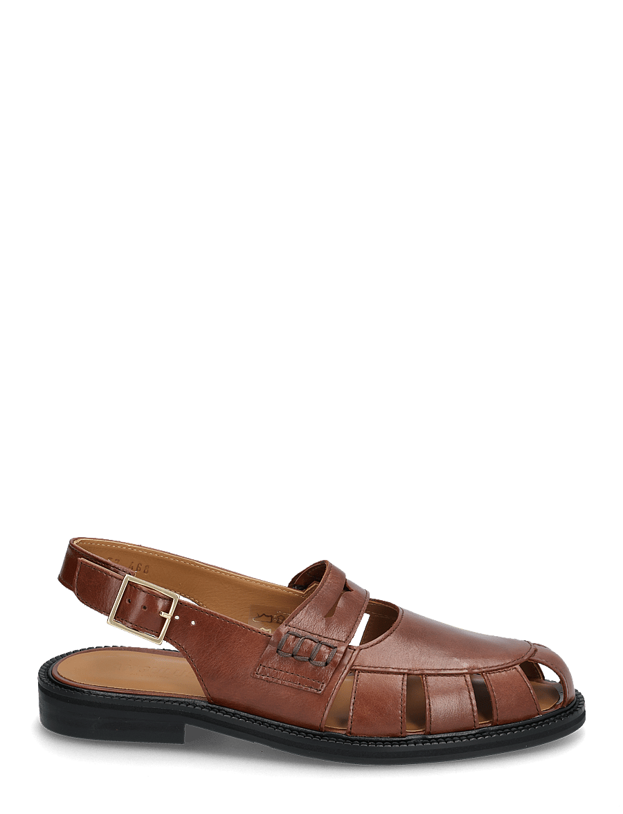ANGULUS - Loafer - flade sandaler - 1837 brown - 2