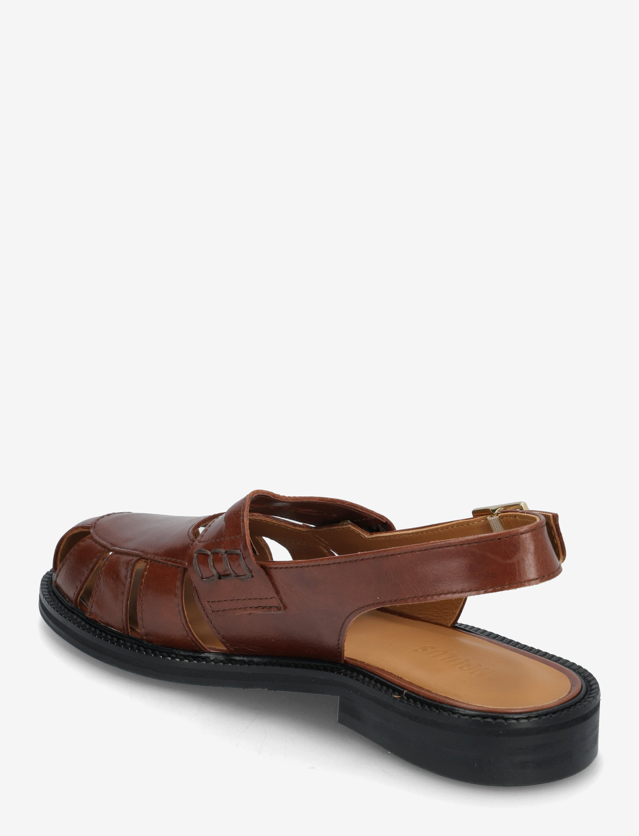 ANGULUS - Loafer - flache sandalen - 1837 brown - 3