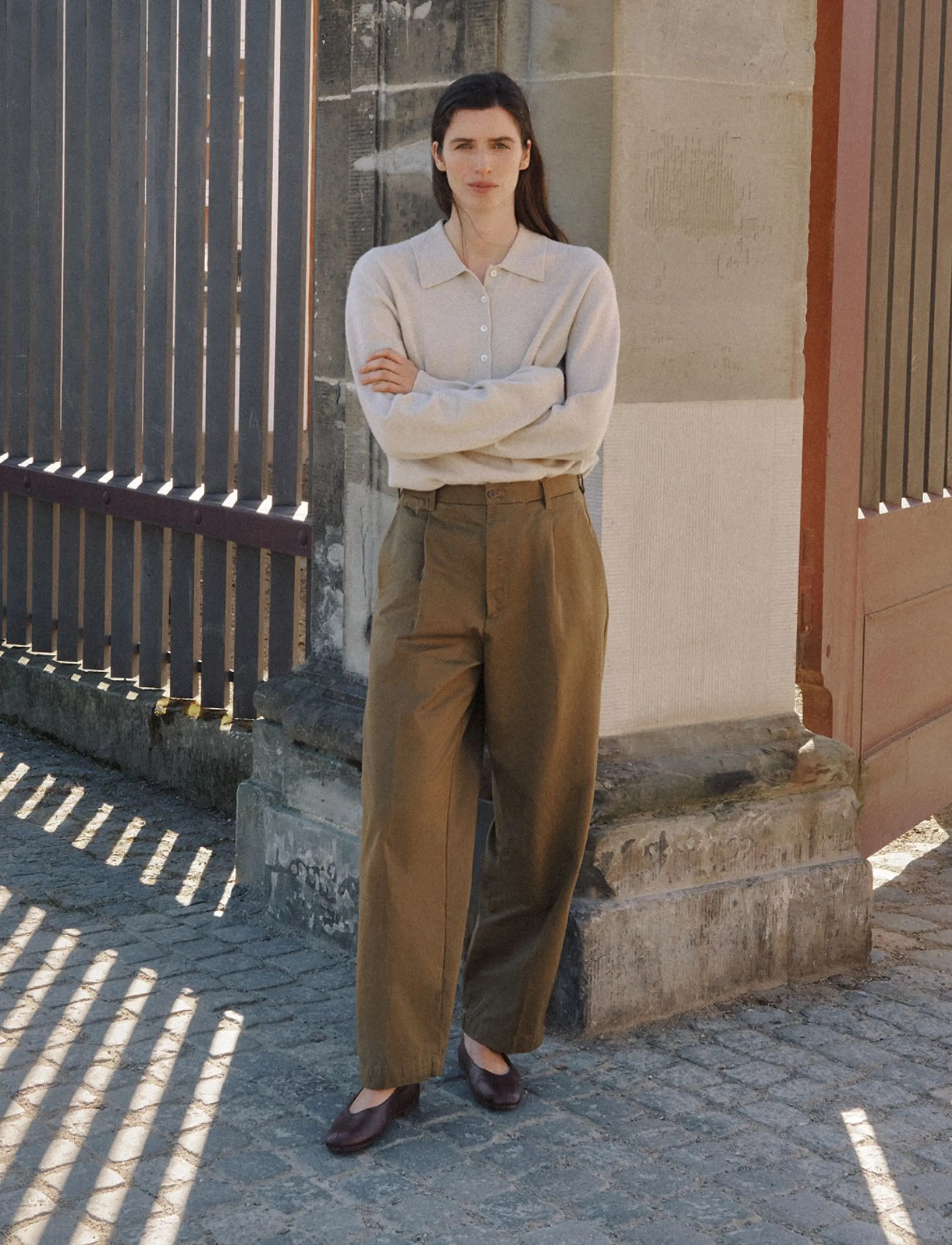 ANGULUS Ballerina, 41, Burgundy, Sko > Flats, Dame
