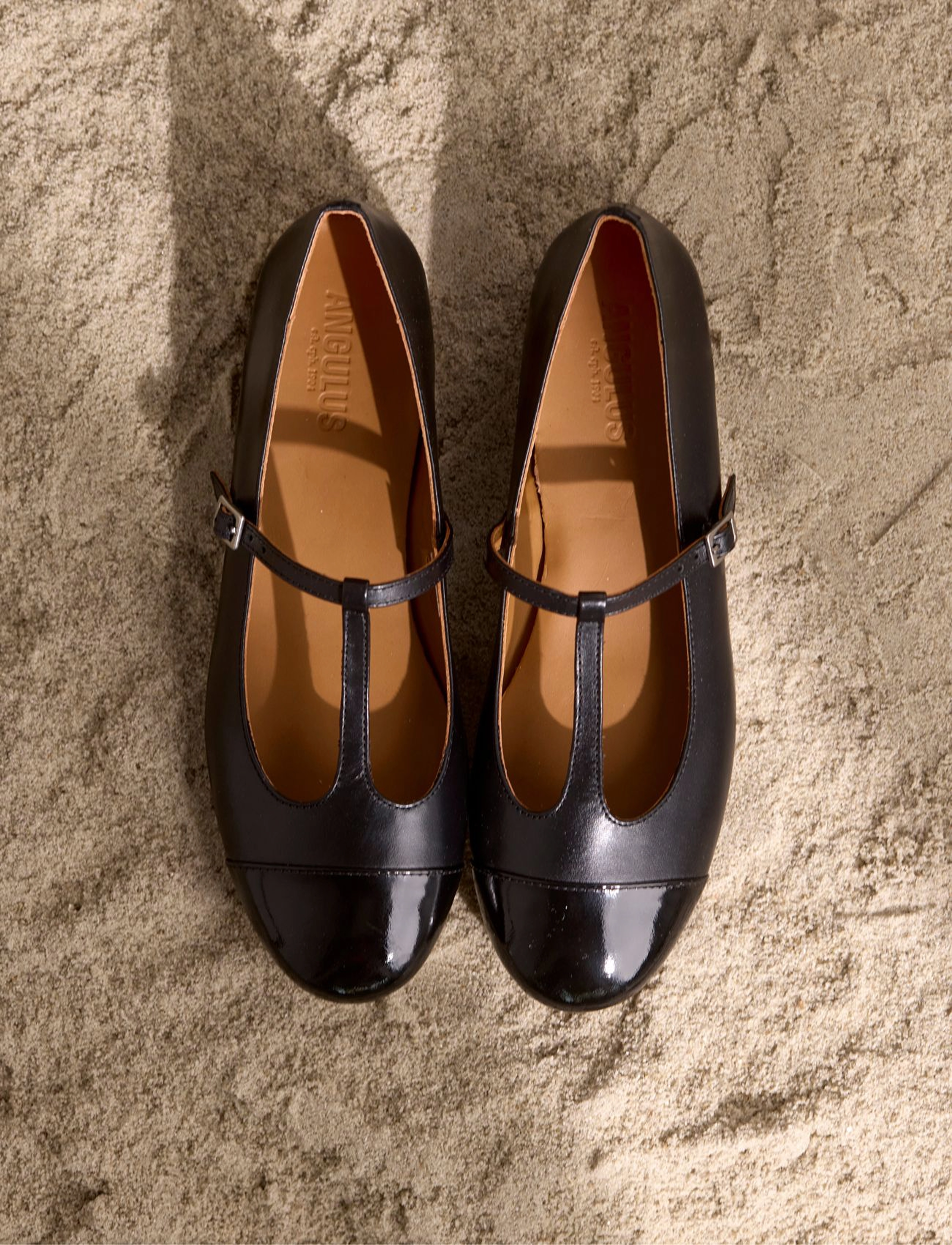 ANGULUS - Ballerina - special occasions - 2320/1604 black patent/black - 0