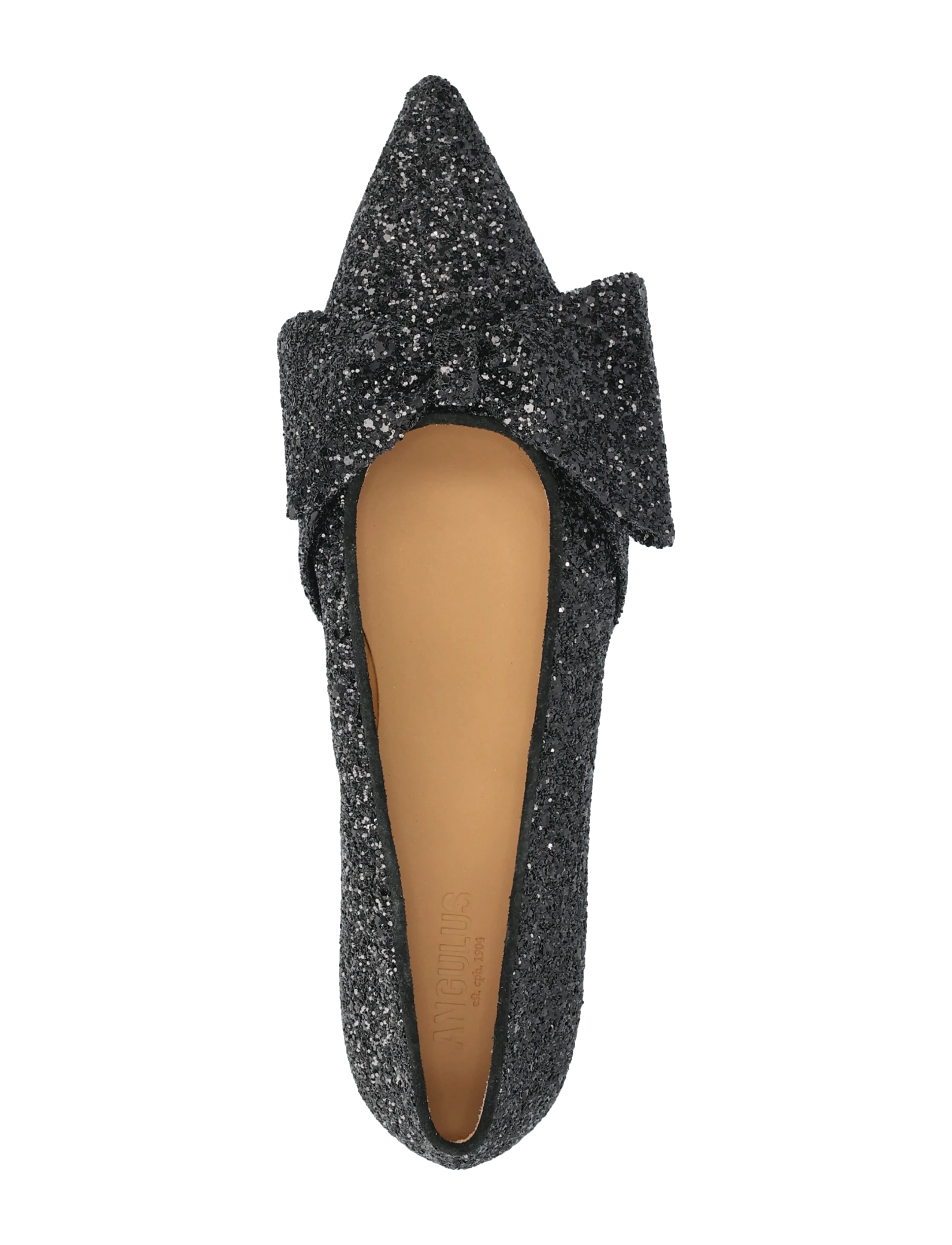 ANGULUS - Ballerina - special occasions - 2486/1163 black glitter/black - 3