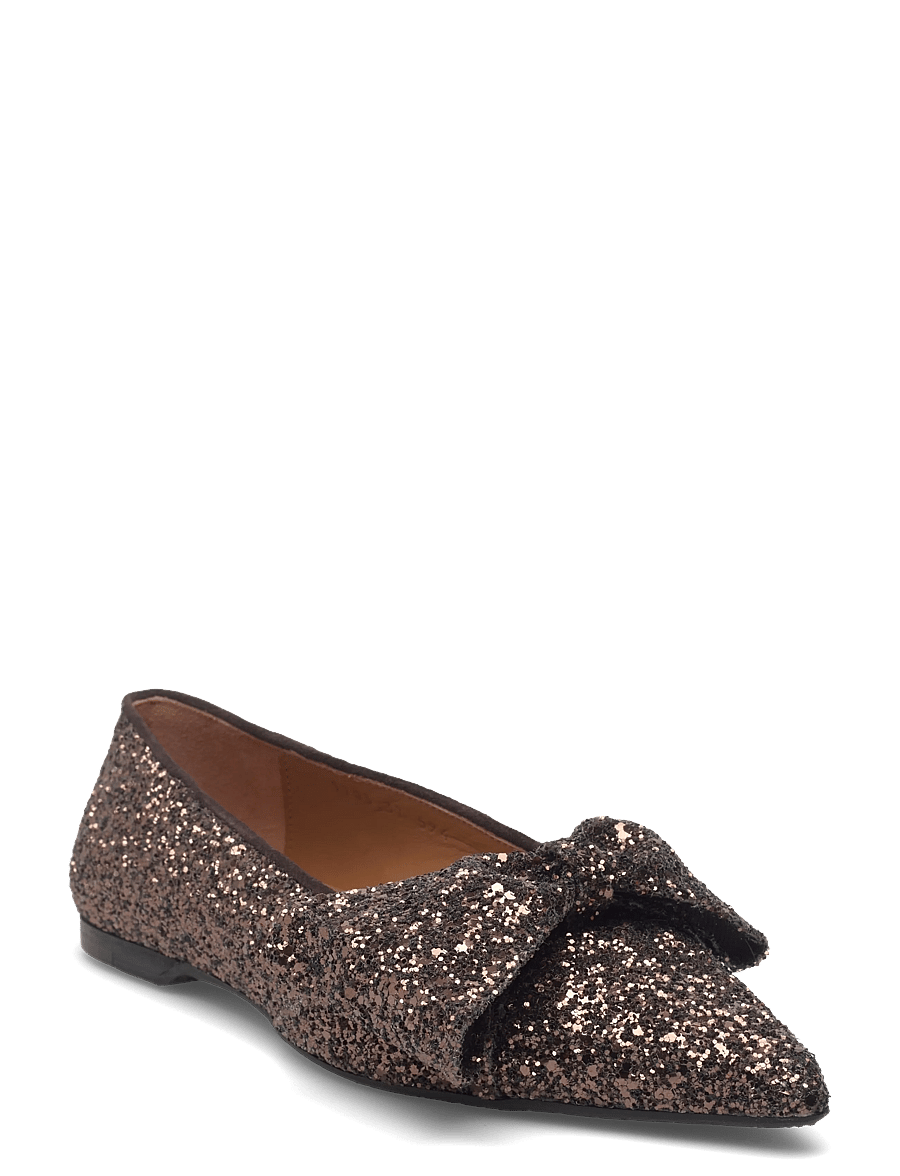 ANGULUS - Ballerina - special occasions - 2487/2193 brown glitter/dark b - 0