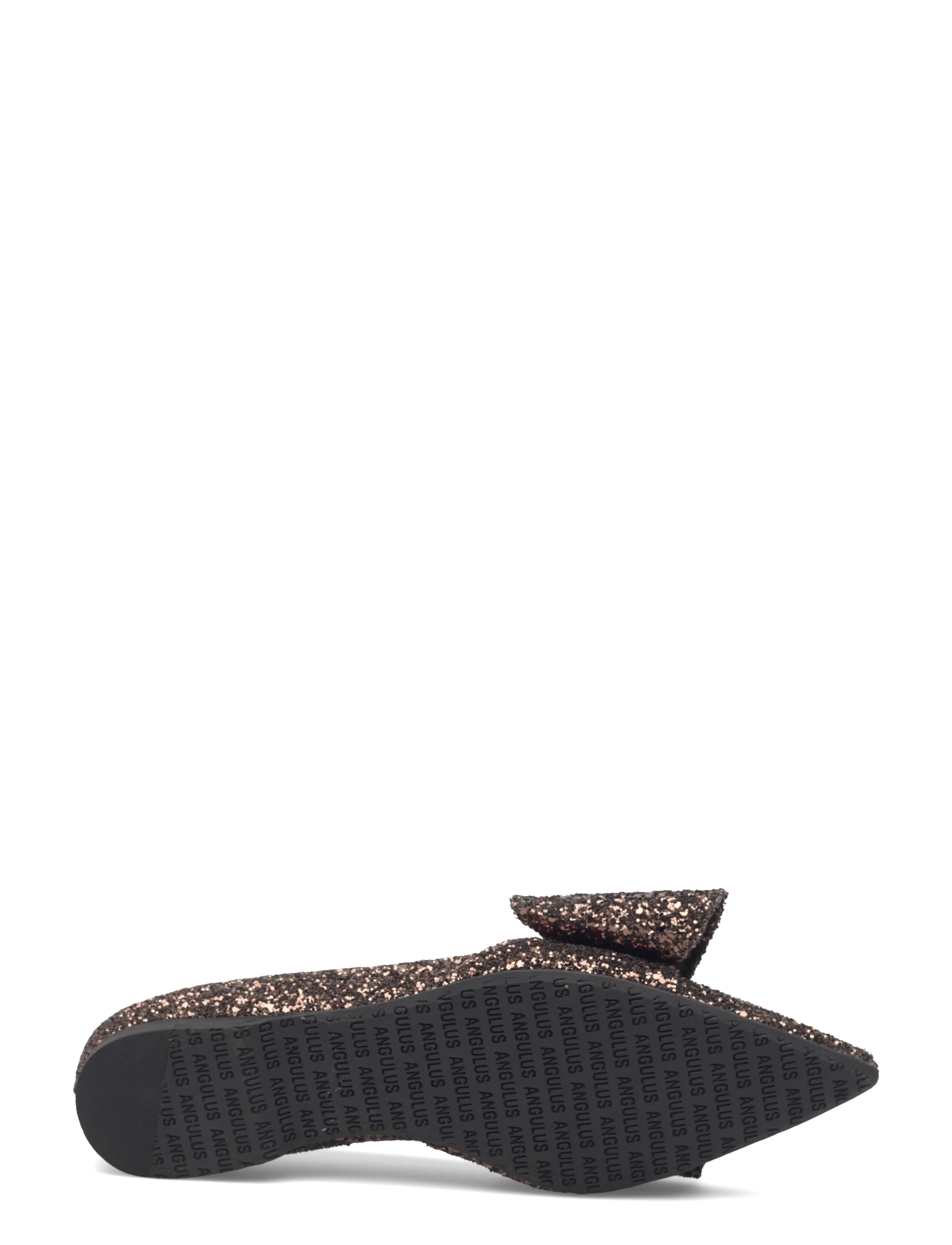 ANGULUS - Ballerina - special occasions - 2487/2193 brown glitter/dark b - 4