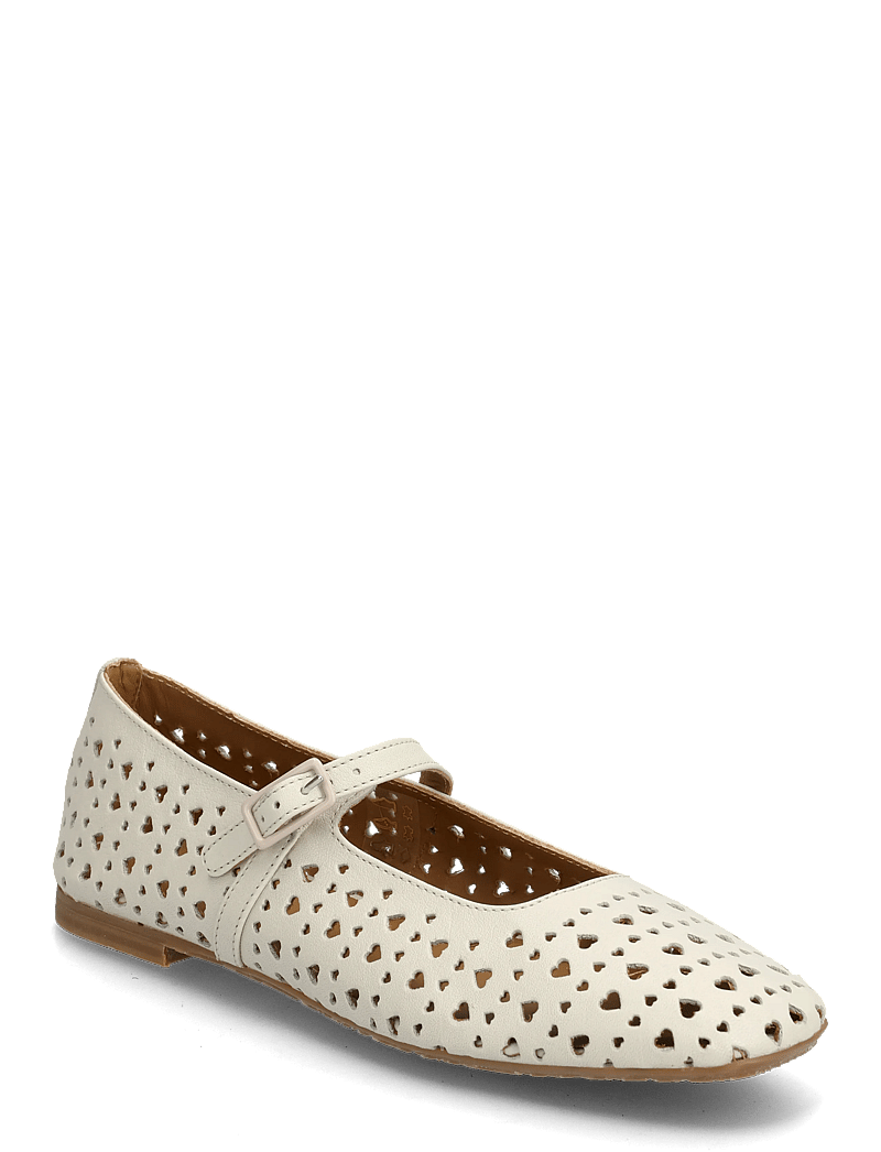 ANGULUS - Ballerina - laiviņkurpes - 4636 oatmilk - 0