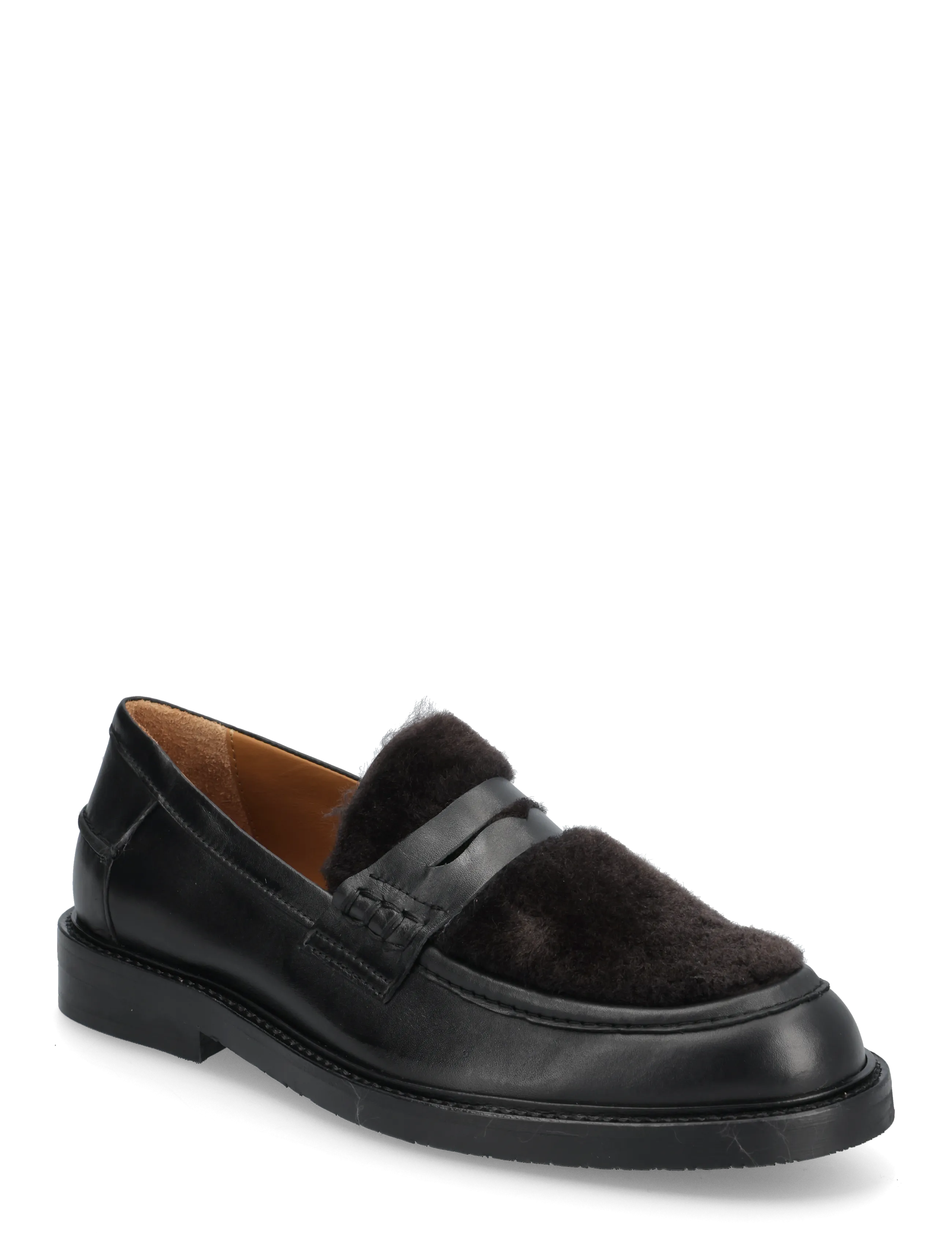 ANGULUS Loafer - Loafers - 1604/3485 BLACK/BROWN / black