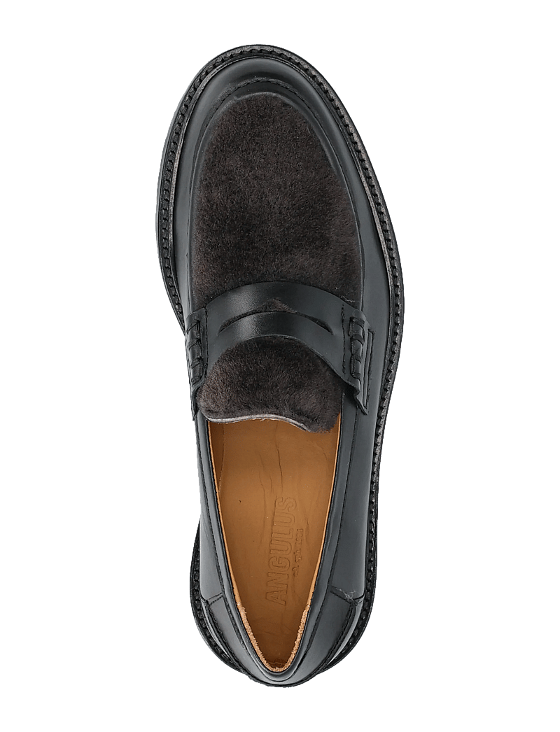 ANGULUS - Loafer - besondere anlässe - 1604/3485 black/brown - 3