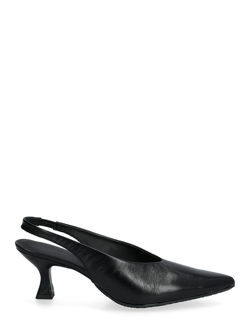 ANGULUS - Sandals - Block heels - slingbacks mit absatz - 4005 black - 1