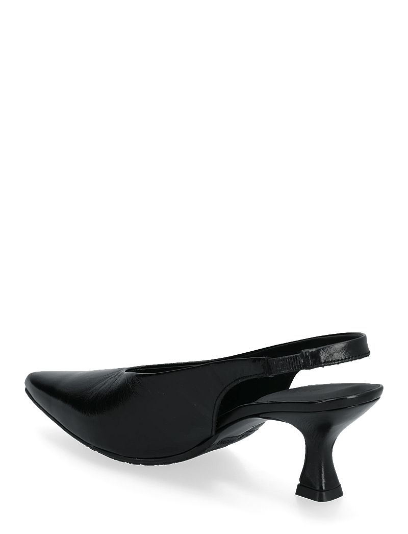 ANGULUS - Sandals - Block heels - slingbacks mit absatz - 4005 black - 2