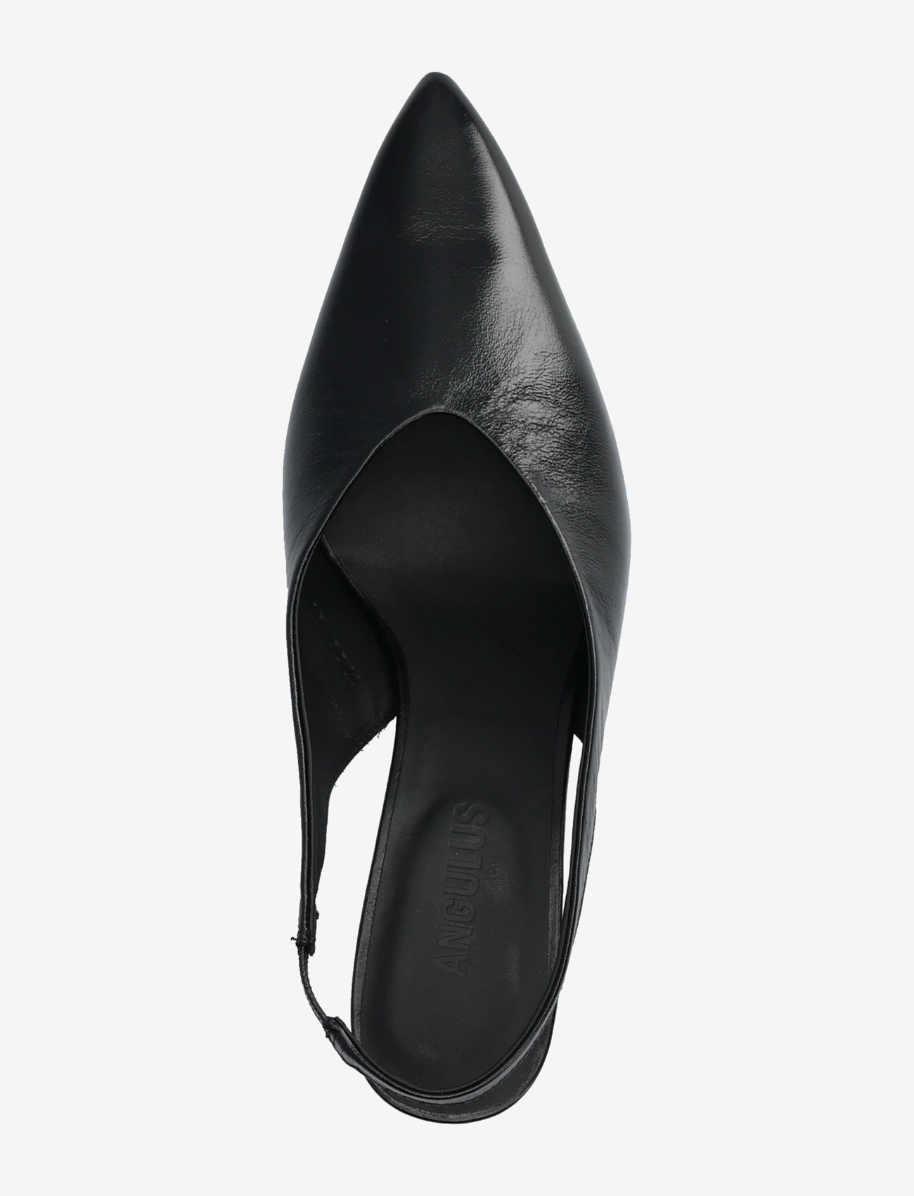 ANGULUS - Sandals - Block heels - slingbacks mit absatz - 4005 black - 3
