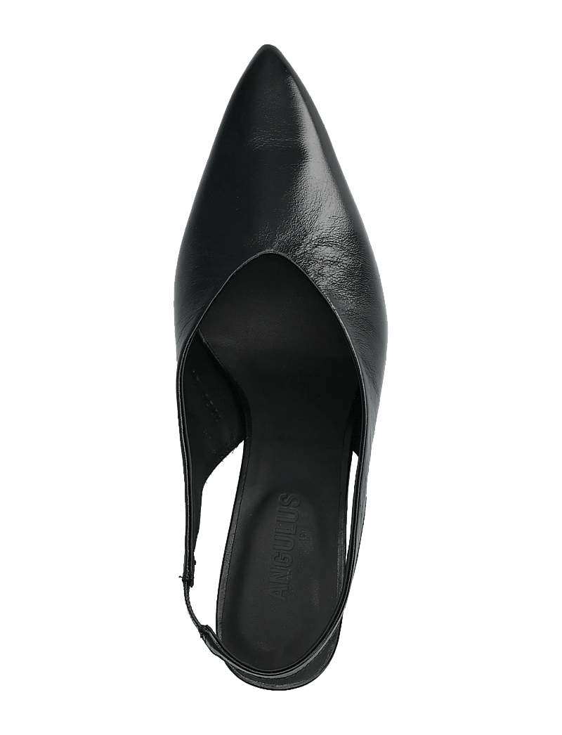 ANGULUS - Sandals - Block heels - slingbacks mit absatz - 4005 black - 3