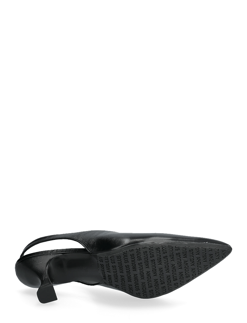 ANGULUS - Sandals - Block heels - slingbacks mit absatz - 4005 black - 4