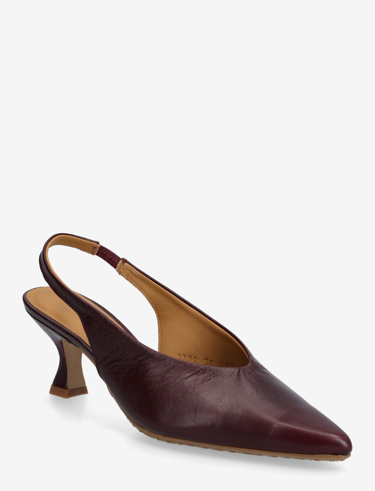 ANGULUS - Sandals - Block heels - slingbacks mit absatz - 4623 berry - 0