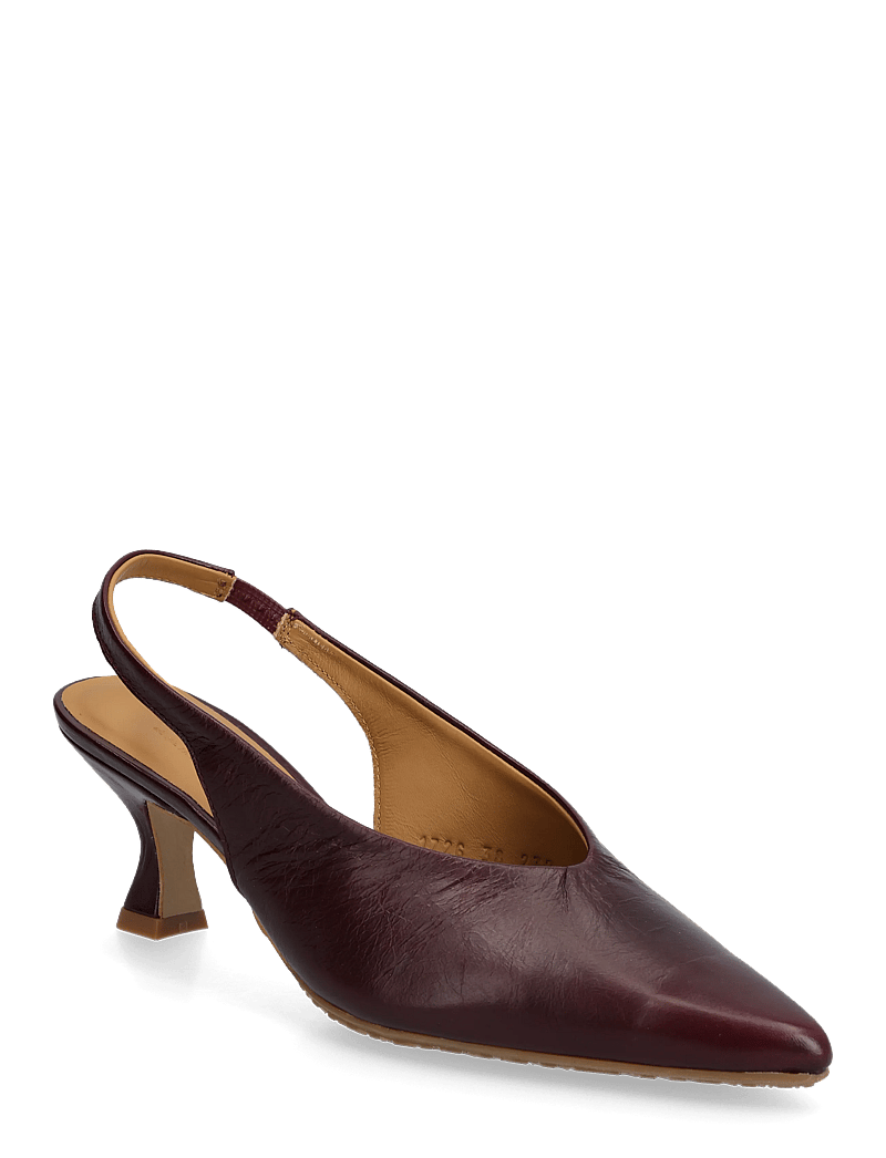 ANGULUS - Sandals - Block heels - slingbacks mit absatz - 4623 berry - 0