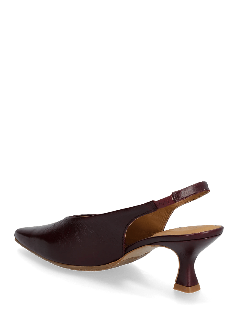 ANGULUS - Sandals - Block heels - slingbacks mit absatz - 4623 berry - 2