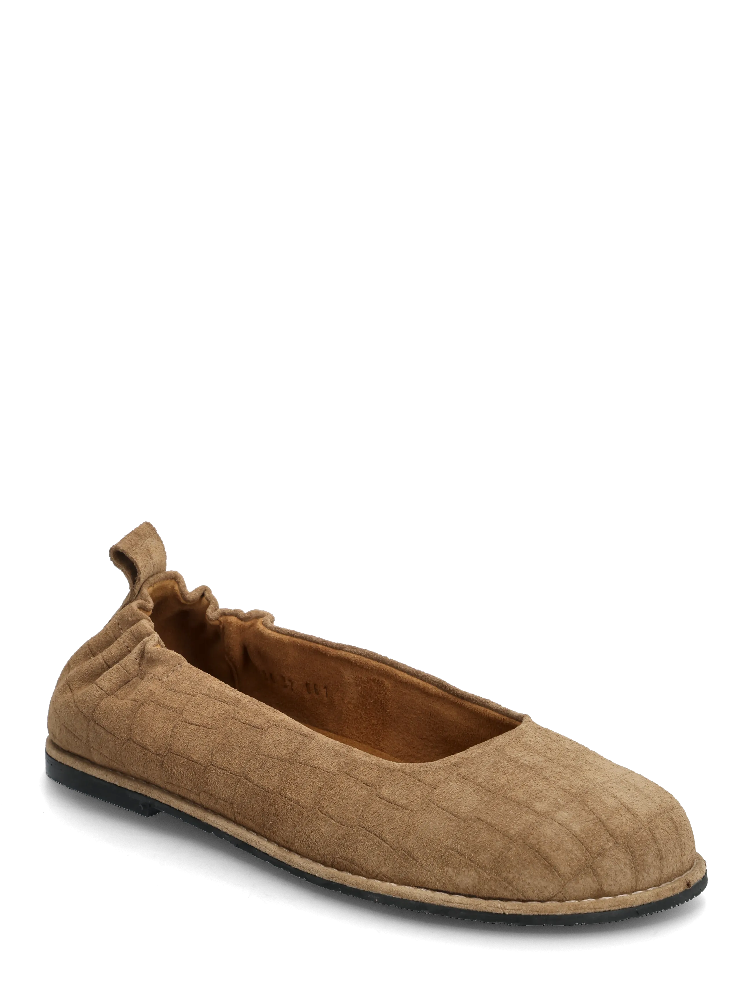 ANGULUS Ballerina - Ballerinaskor - 4639 DESSERT CROCO / brown