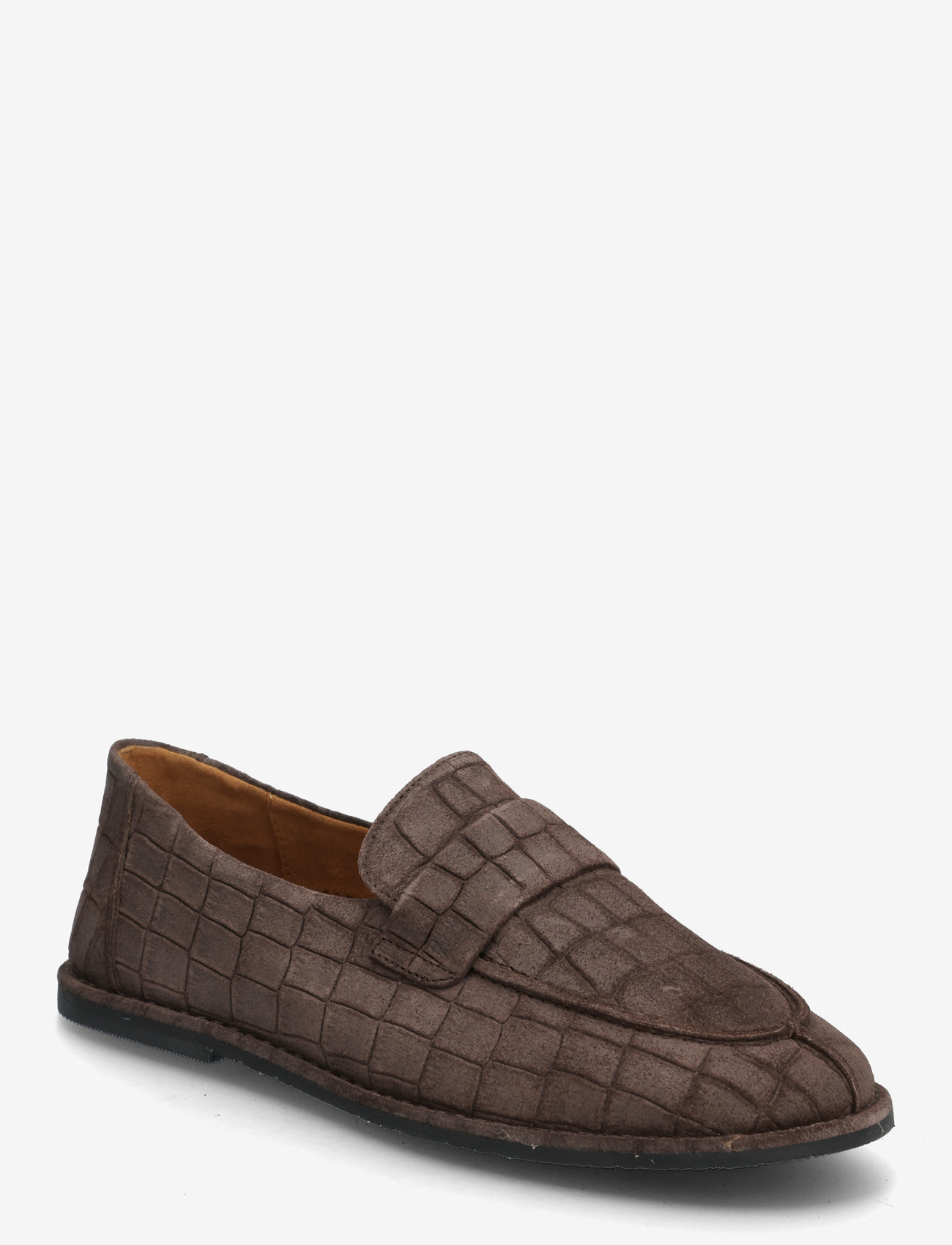 ANGULUS - Loafer - kingad - 4640 dark brown croco - 0