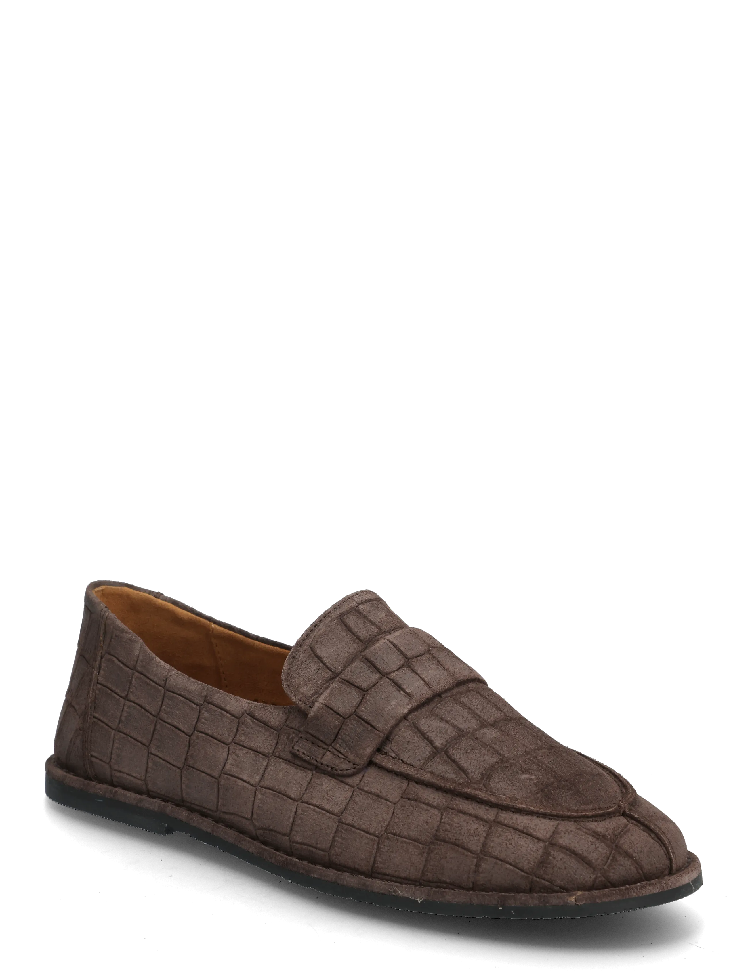 ANGULUS Loafer - Schuhe - 4640 DARK BROWN CROCO / brown