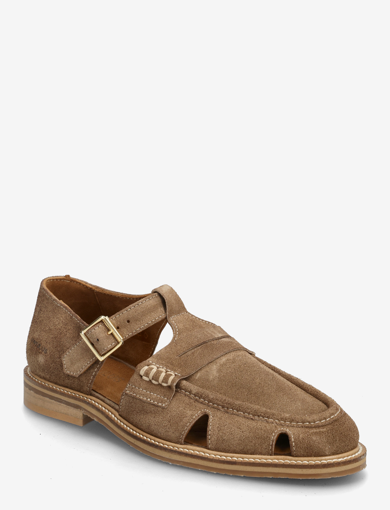 ANGULUS - Loafer - flade sandaler - 4638 dessert - 0